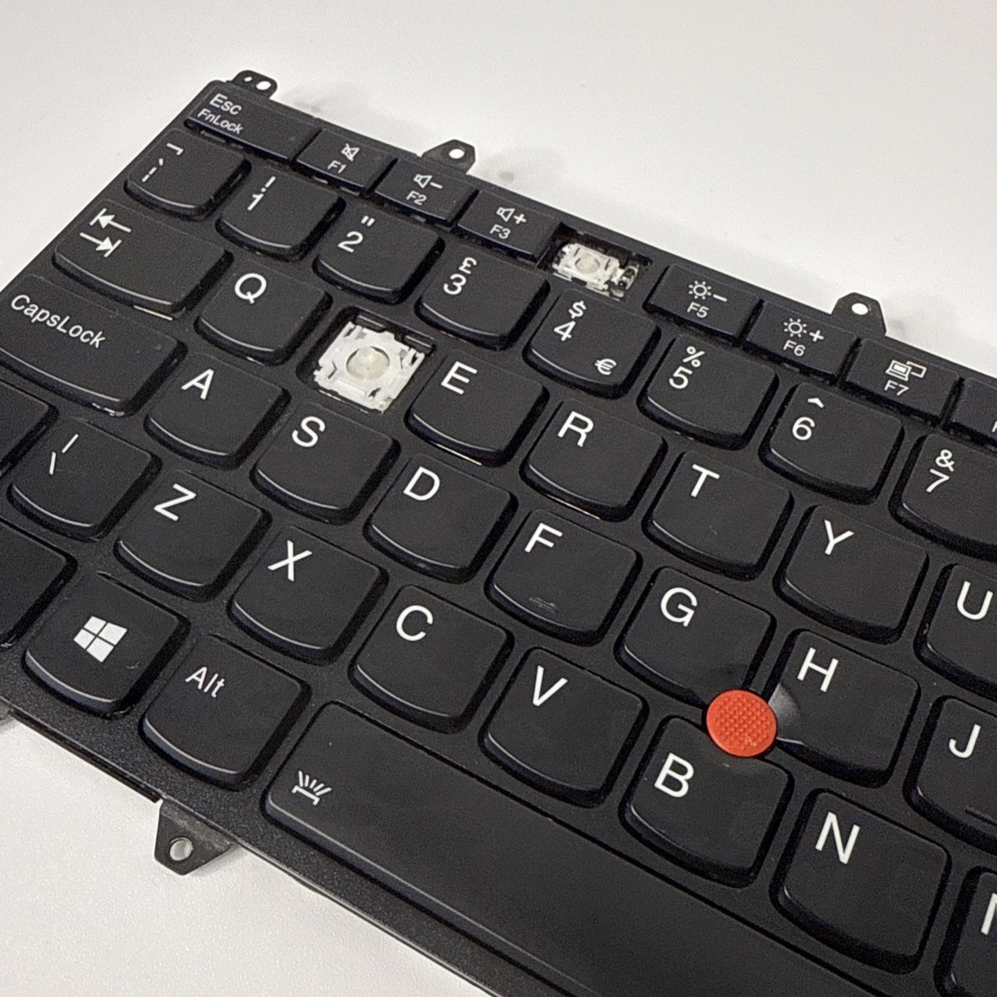 Lenovo Thinkpad Yoga 370 Genuine UK Backlit Keyboard 01HW603 (2 KEYS MISSING)