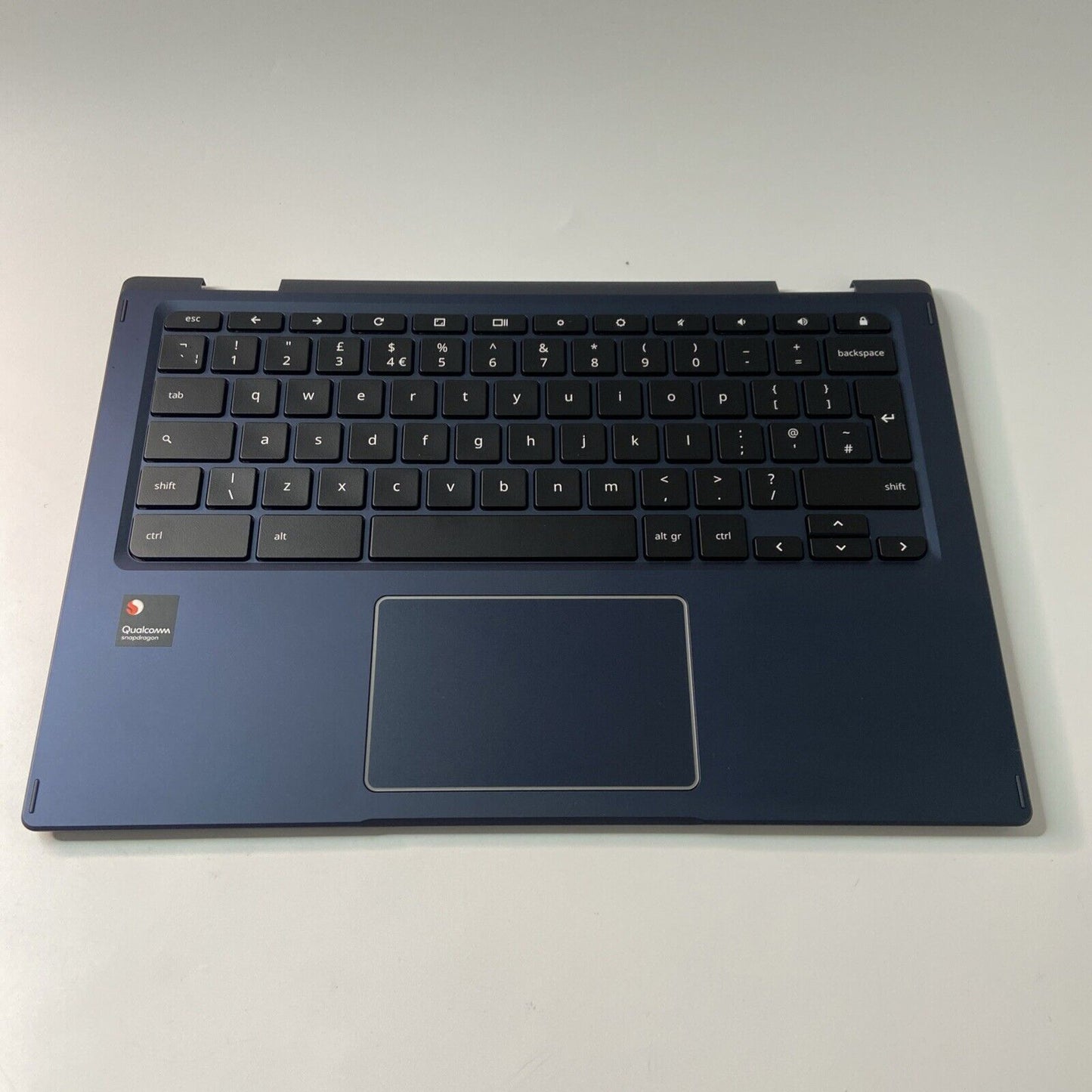 Genuine Acer Chromebook Spin CP513-1H Complete Palmrest UK Keyboard Blue
