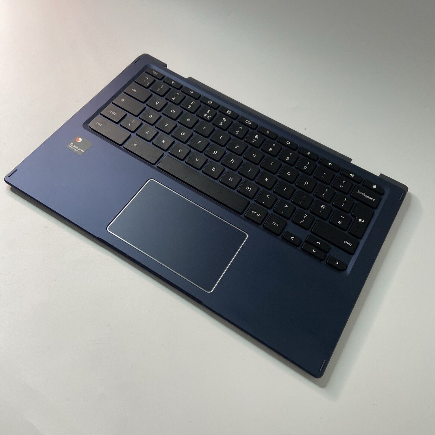 Genuine Acer Chromebook Spin CP513-1H Complete Palmrest UK Keyboard Blue
