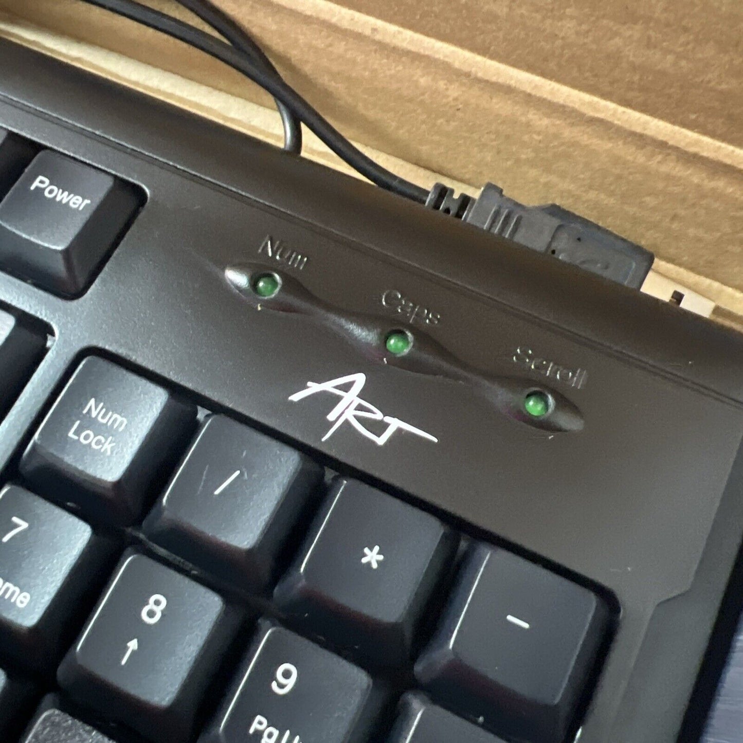 Classica Plus AK-45CU Wired Computer Keyboard UK Layout BLACK