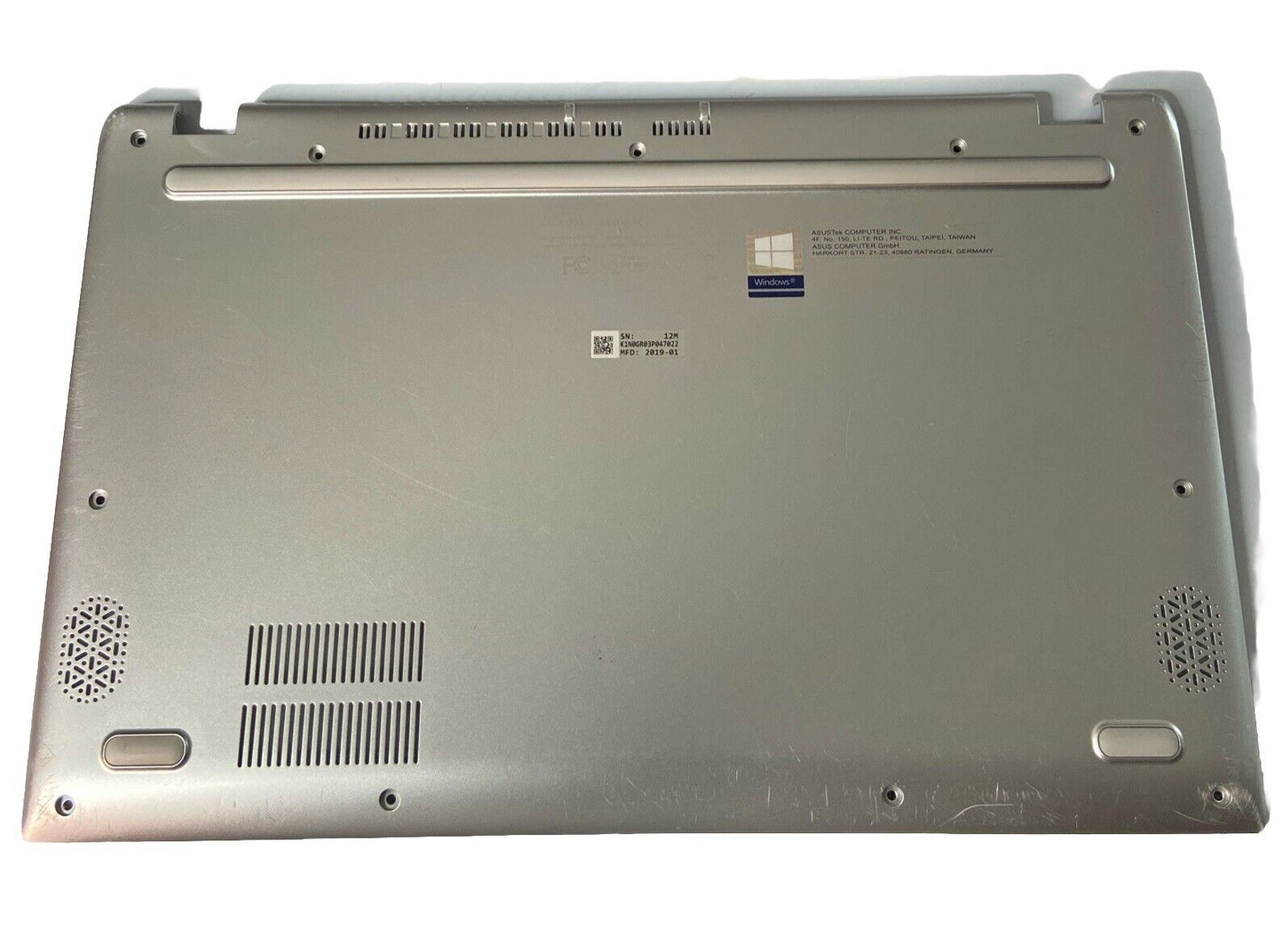 ASUS Vivobook X420U X420F Laptop BottomBase Cover Silver 13NB0K00P01017