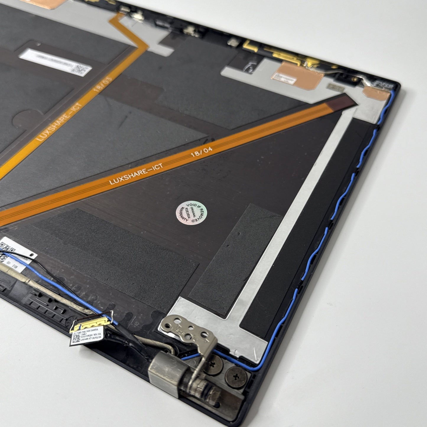 Lenovo ThinkPad T480s Series AQ16Q000600 Top Lid Cover, Cables, Hinges