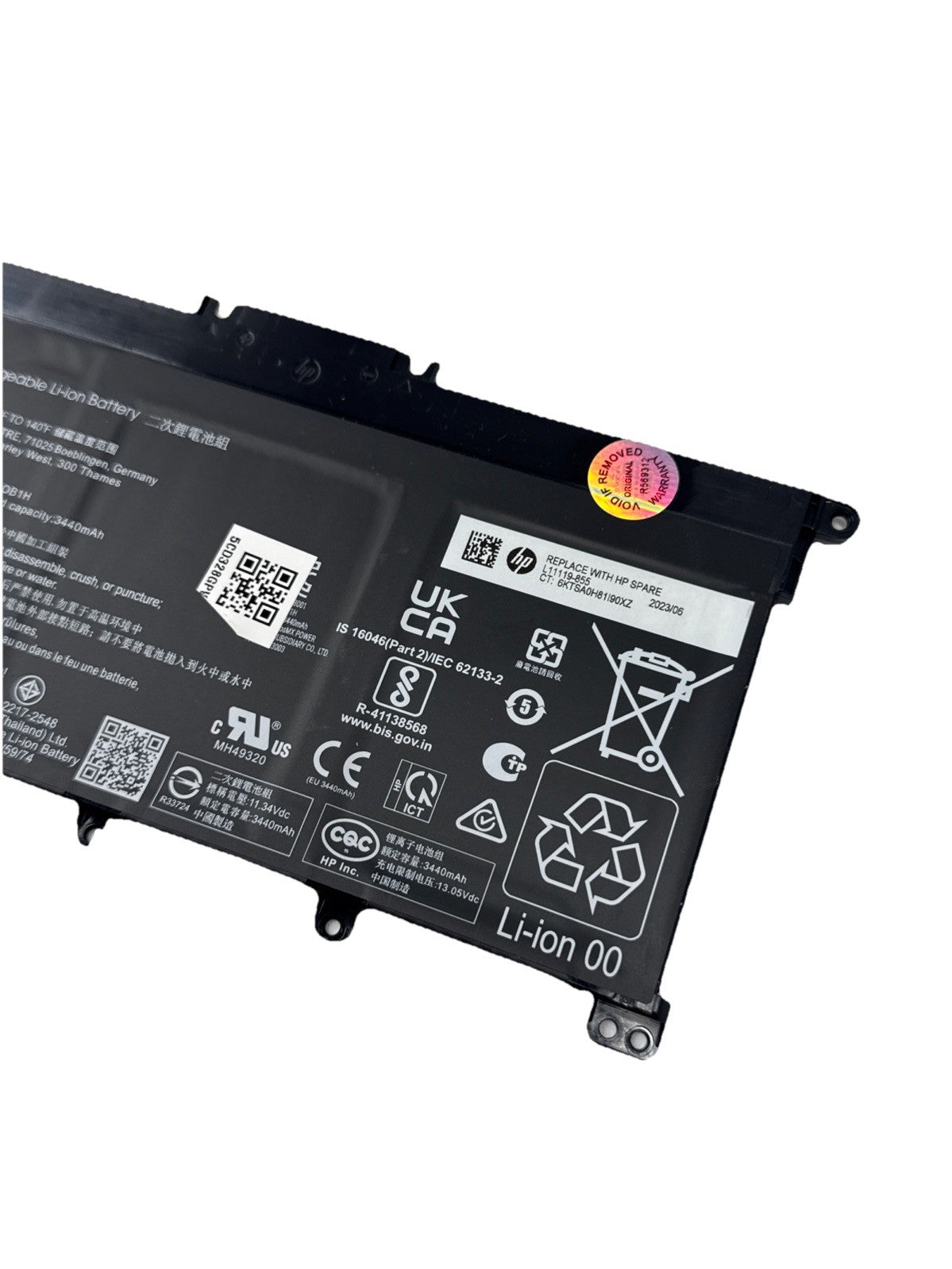 Genuine HP HT03XL Laptop Battery L11119-855 (VERY GOOD HEALTH)