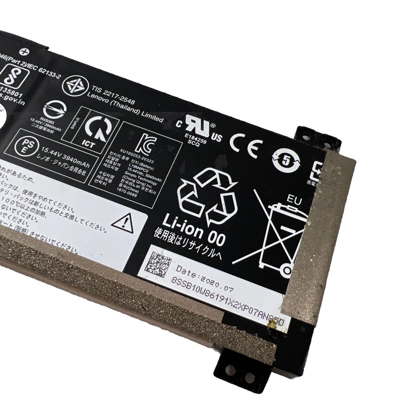 Lenovo Legion 5 15IMH05A Genuine Battery L19M4PC0 (GOOD HEALTH)
