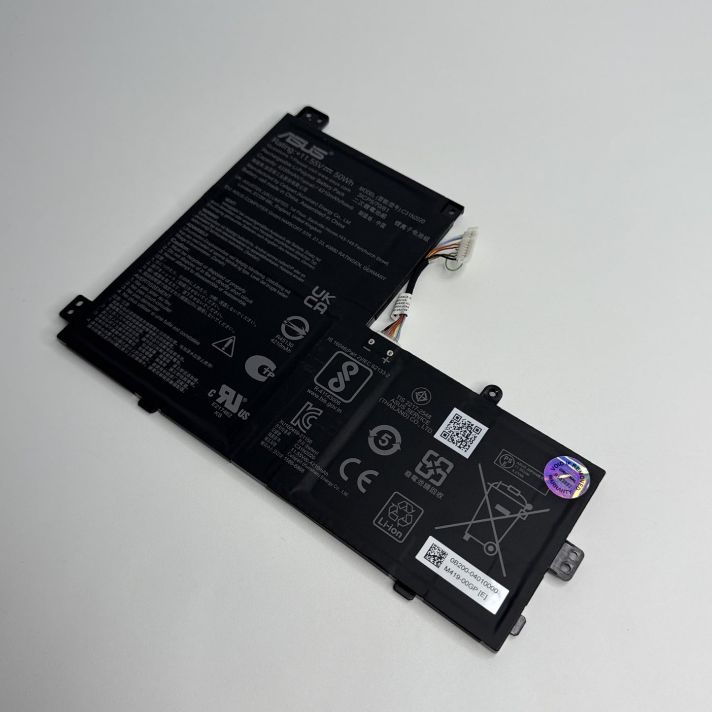 Genuine Asus Chromebook CX1400CK Battery C31N2020 0B200-04010000
