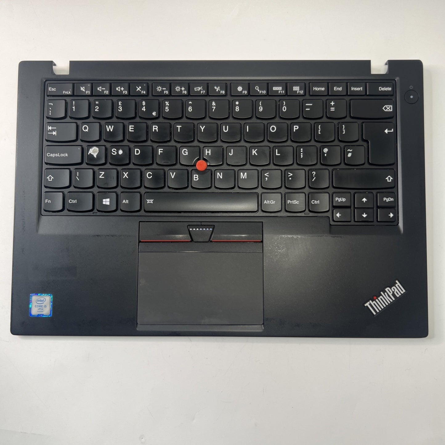 Genuine Lenovo ThinkPad T460s Complete Palmrest Assembly AM0YU000100