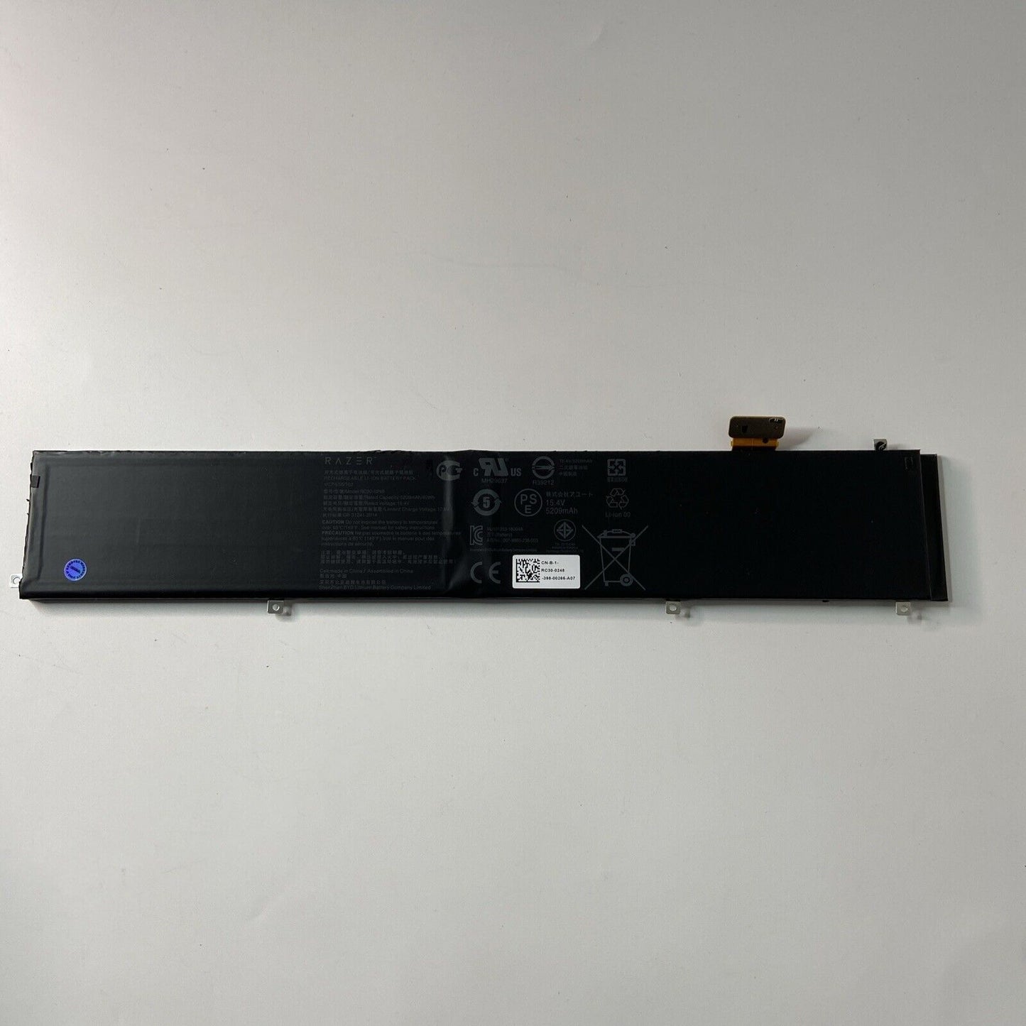 Genuine Razer Blade Advanced RZ09-0421 Battery 5209mAh 80Wh Excellent Health