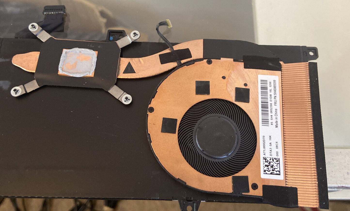 LENOVO THINKPAD X13 GEN1 HEATSINK AND FAN 5H40W36668