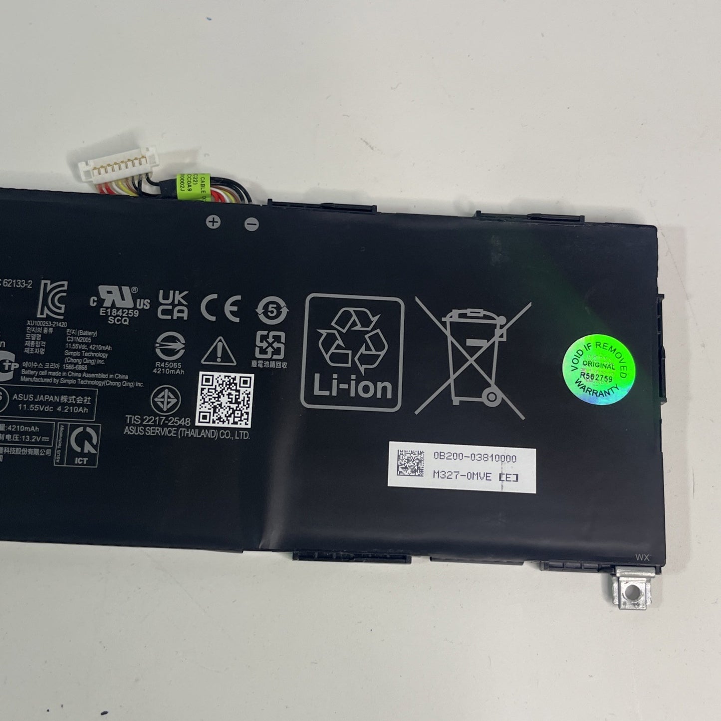 Genuine Asus C31N2005 Laptop Battery Series. GOOD Health.