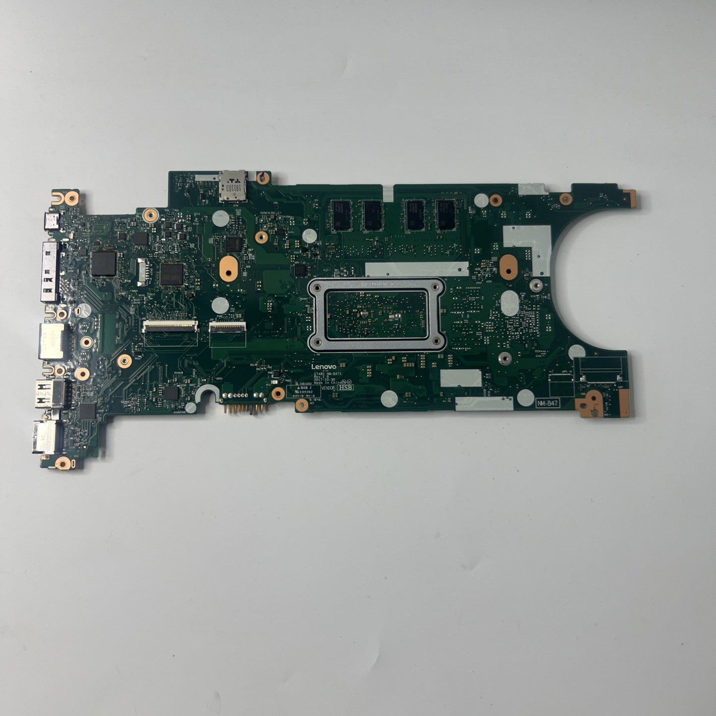 Lenovo ThinkPad T480s Core i5-8250U 1.60GHz 8GB Motherboard NM-B471 Workingg