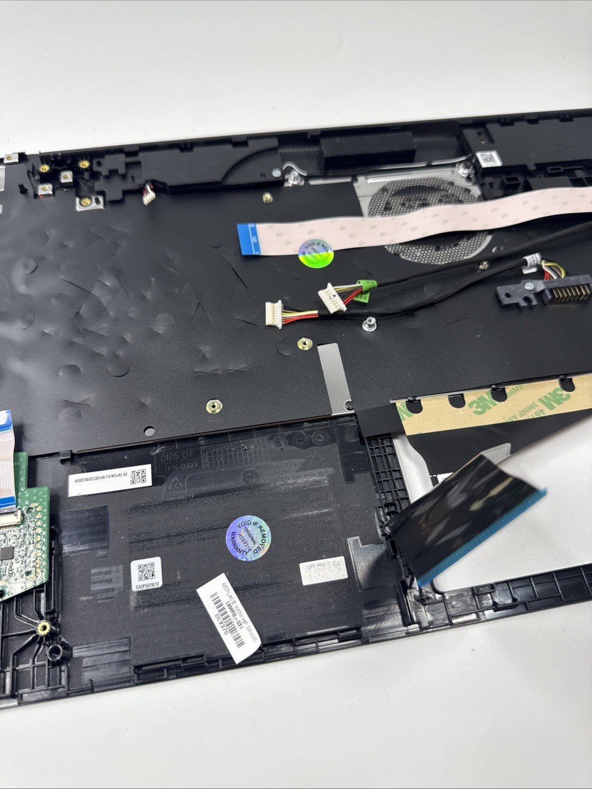 HP 15s-fq0501sa Palmrest Assembly UK KEYBOARD L89859-031