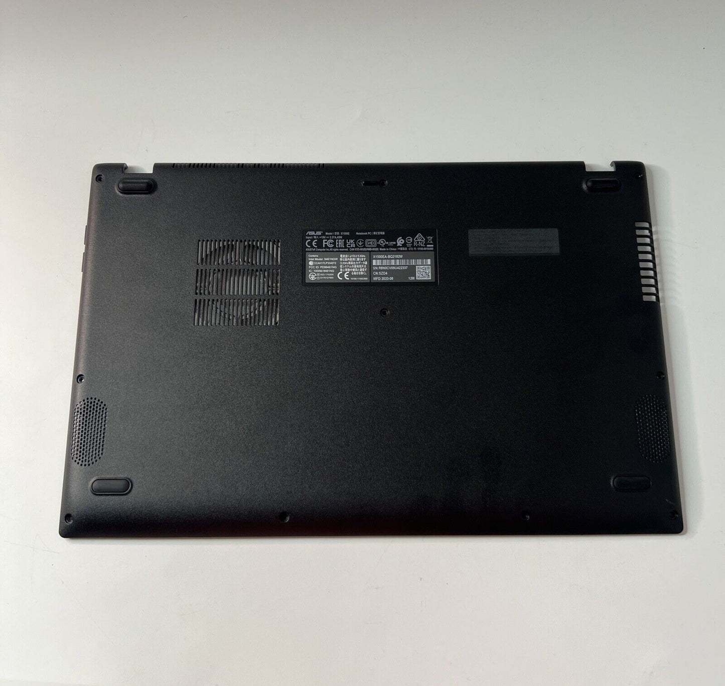 Asus Vivobook X1500E X1500EA 15.6" Base Cover Bottom Case Black 13N1-CEA1B01