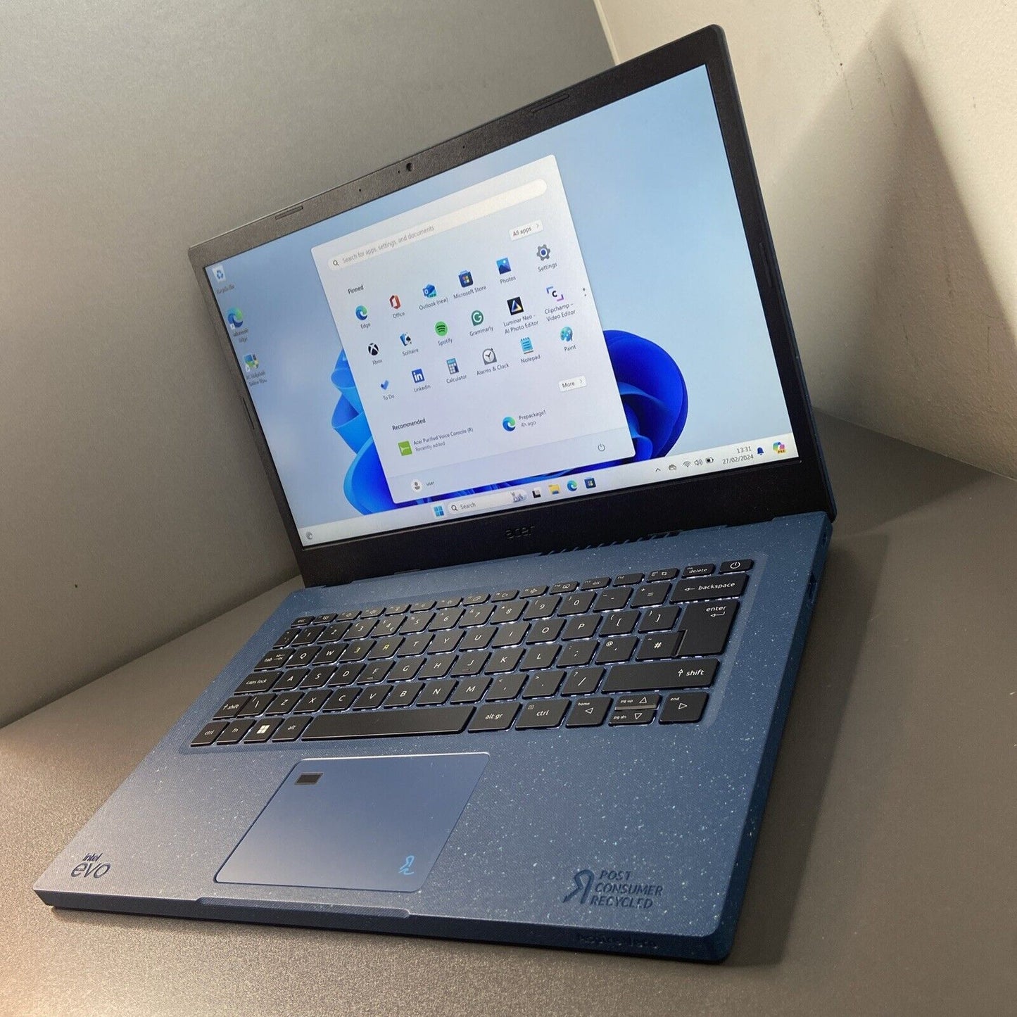 Acer Aspire Vero AV14-51-70MA FHD 14" Intel i7 12th Gen 16GB RAM 256GB SSD