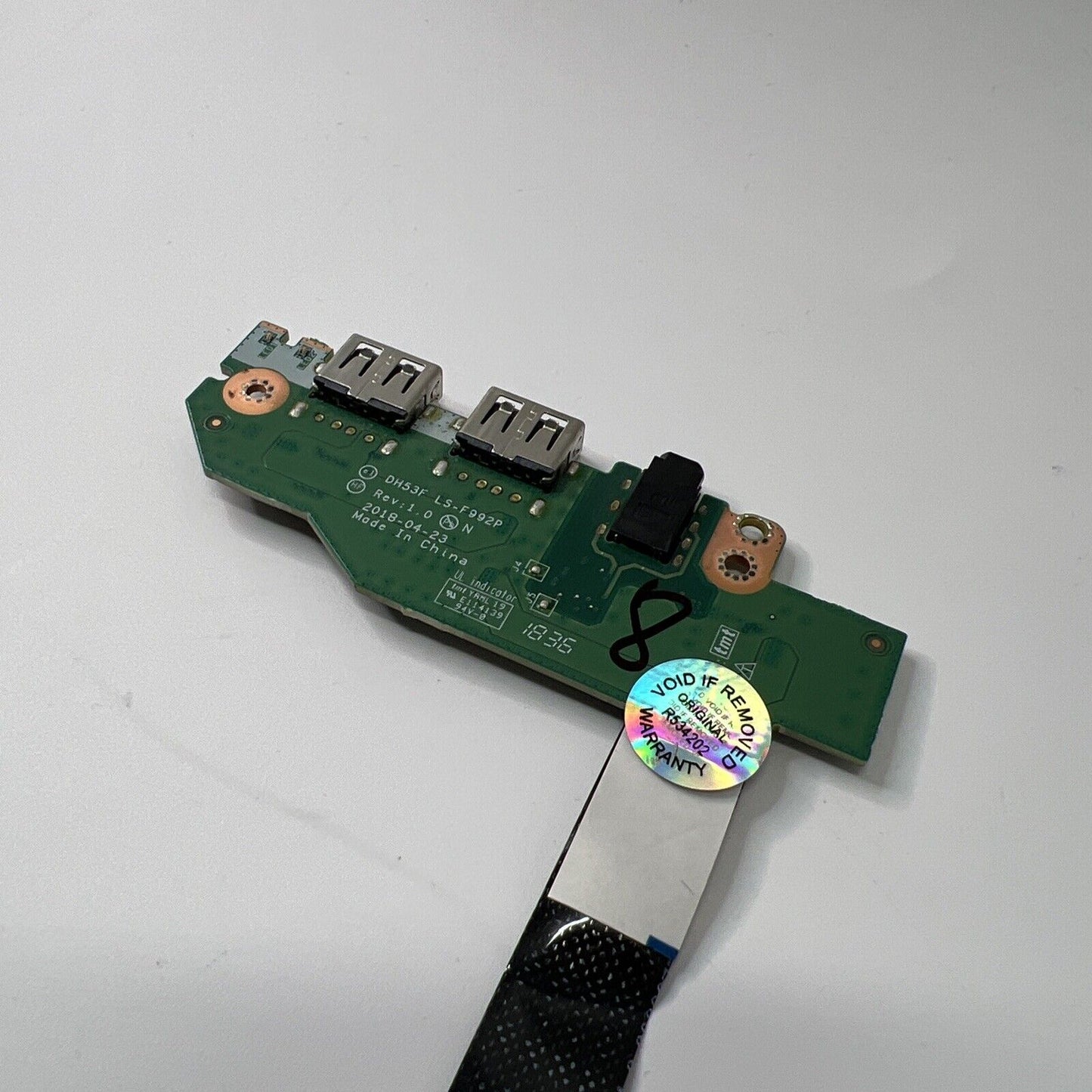 Acer Predator Helios 300 Series USB I/O Port Board LS-F992P + Connector cable