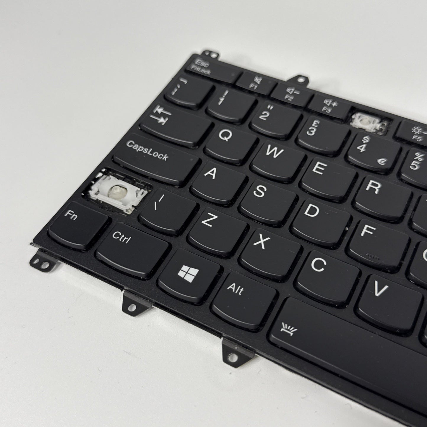 Lenovo Thinkpad Yoga 370 Genuine UK Backlit Keyboard 01HW603 (2 KEYS MISSING)