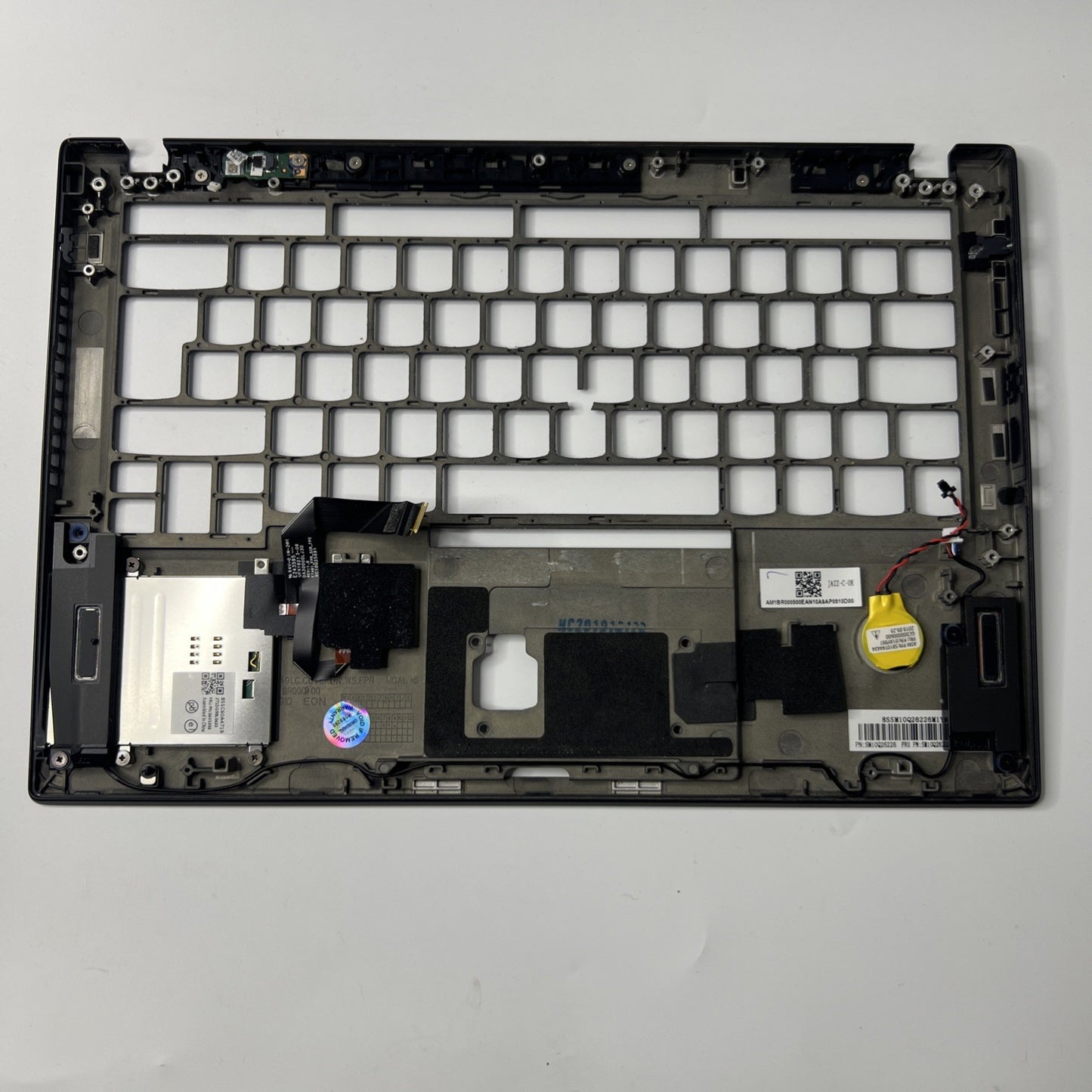 Genuine Lenovo T490s Palmrest Assembly UK Keyboard Black AM1BR000500
