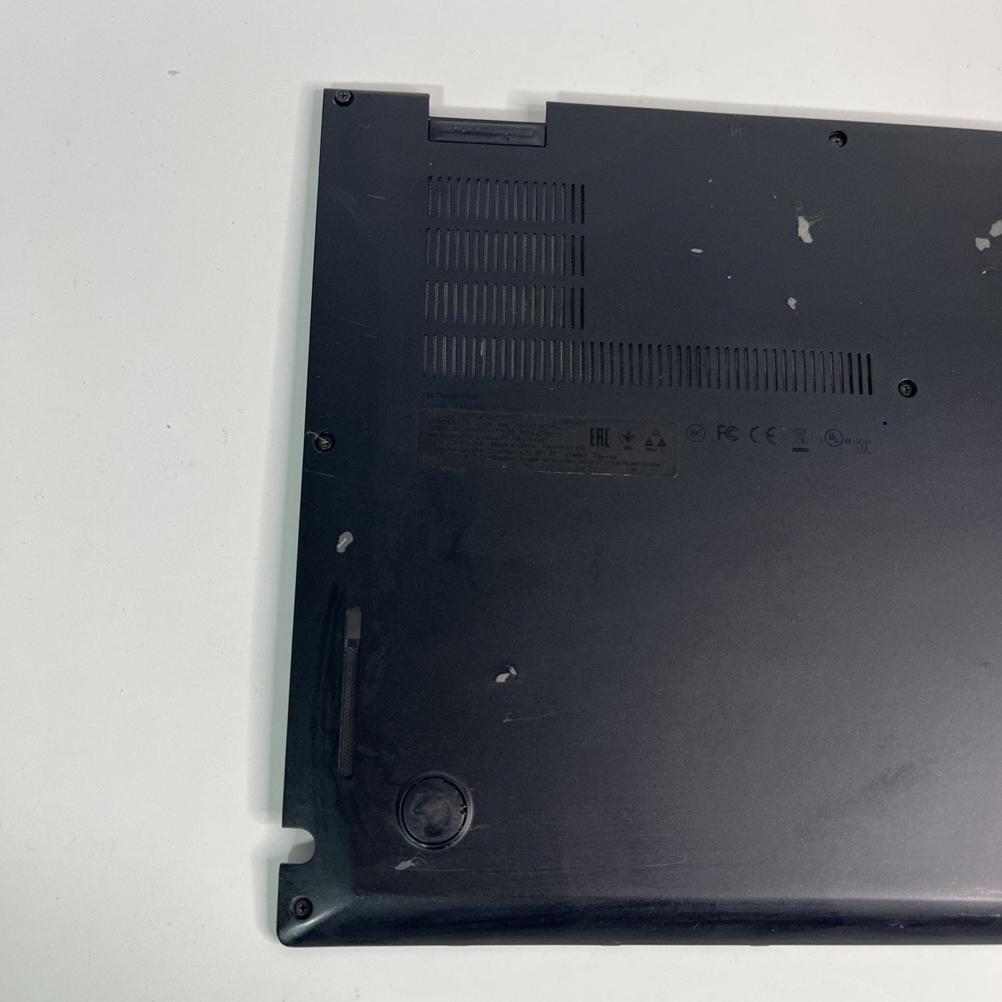 Genuine Lenovo ThinkPad X1 Yoga Gen 1 Bottom Base Chassis Cover 01AW995 Grade C