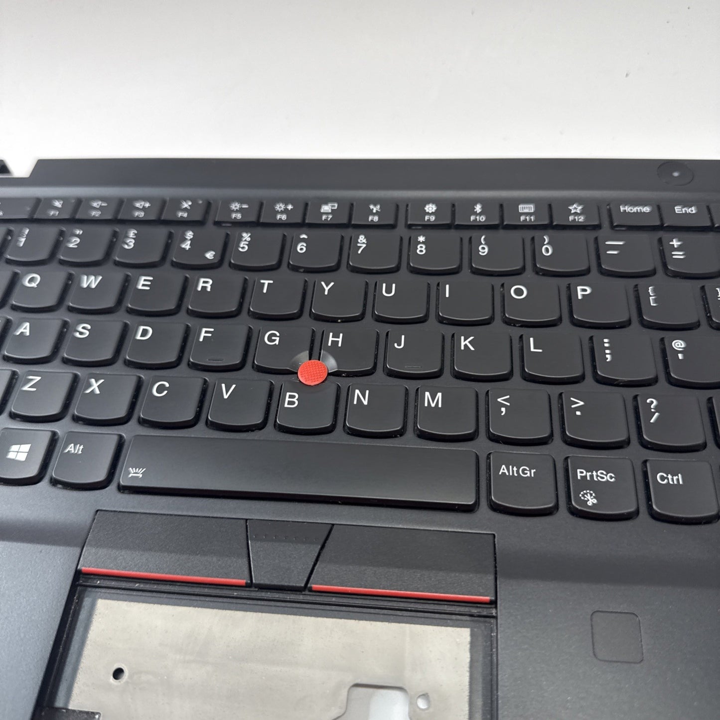 Genuine Lenovo T490s Palmrest Assembly UK Keyboard Black AM1BR000500
