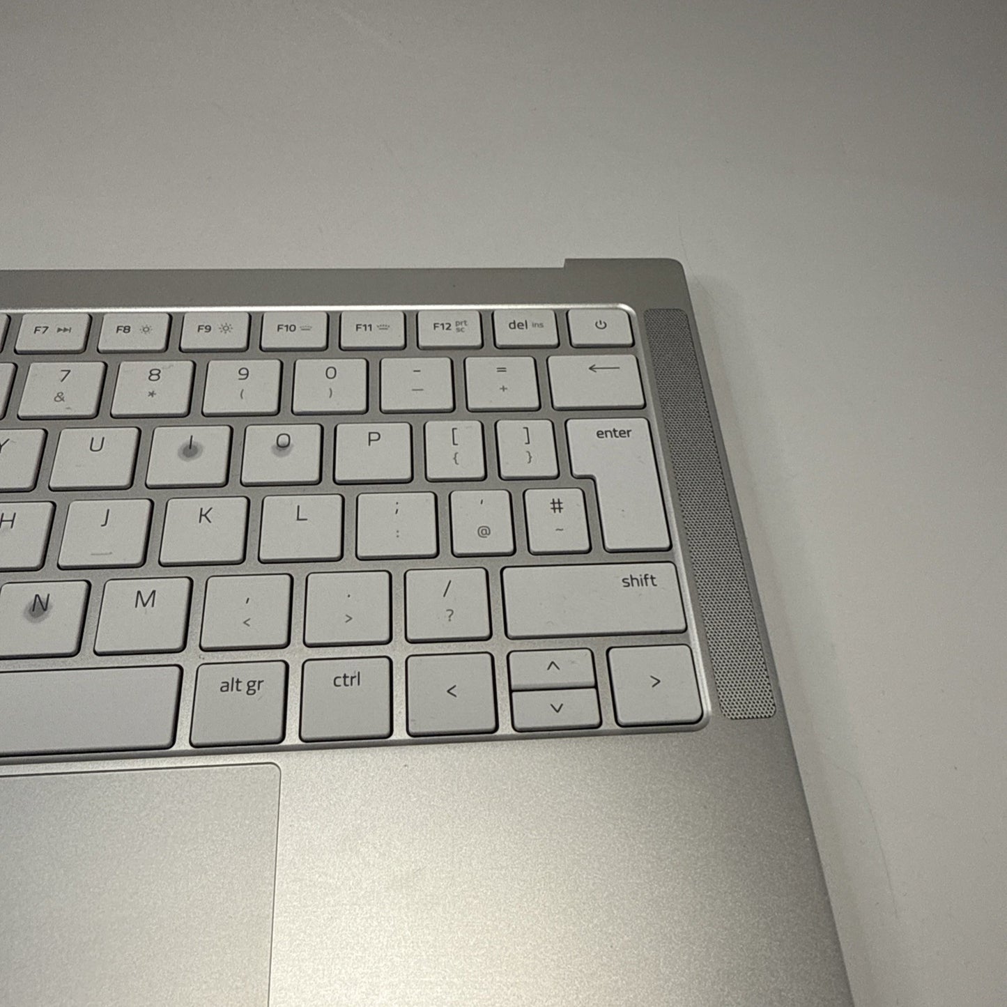 Razer Book 13 RZ09-0357 Genuine Palmrest UK Keyboard Touchpad Silver 13141560