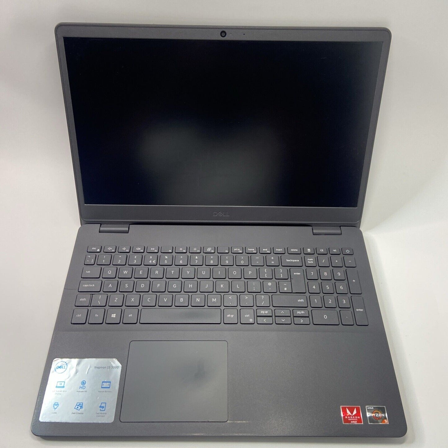Dell Inspiron 15-3505 15.6" Laptop AMD Ryzen 5 3500U 256GB SSD 16GB RAM