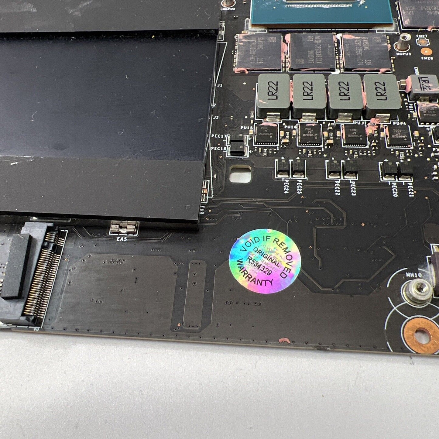 GENUINE MSI GS66 STEALTH MOTHERBOARD INTEL I7-12700H NVIDIA GEFORCE (FAULTY)