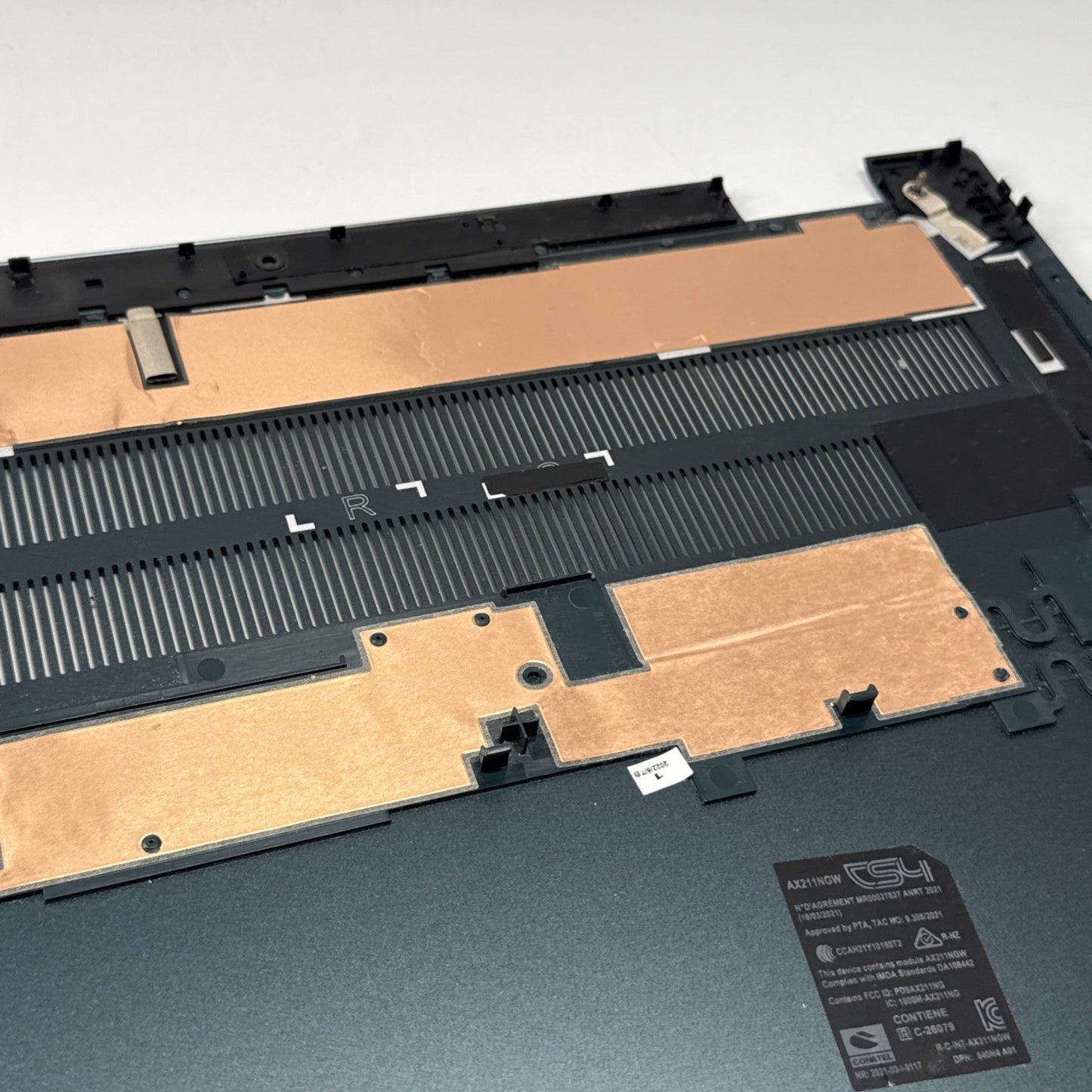 Dell Inspiron 16-Plus 7620 Base Bottom Cover Lower Case Housing 08J6XK 8J6XK