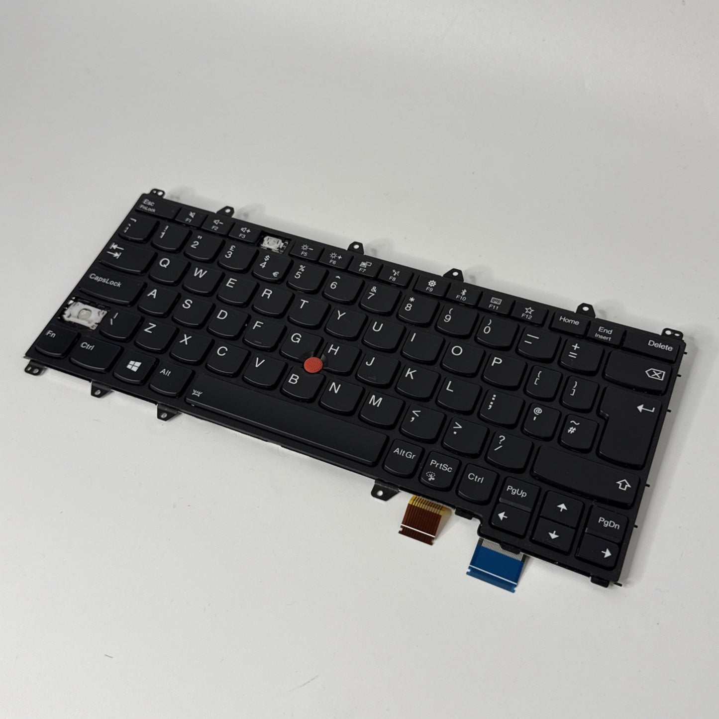 Lenovo Thinkpad Yoga 370 Genuine UK Backlit Keyboard 01HW603 (2 KEYS MISSING)