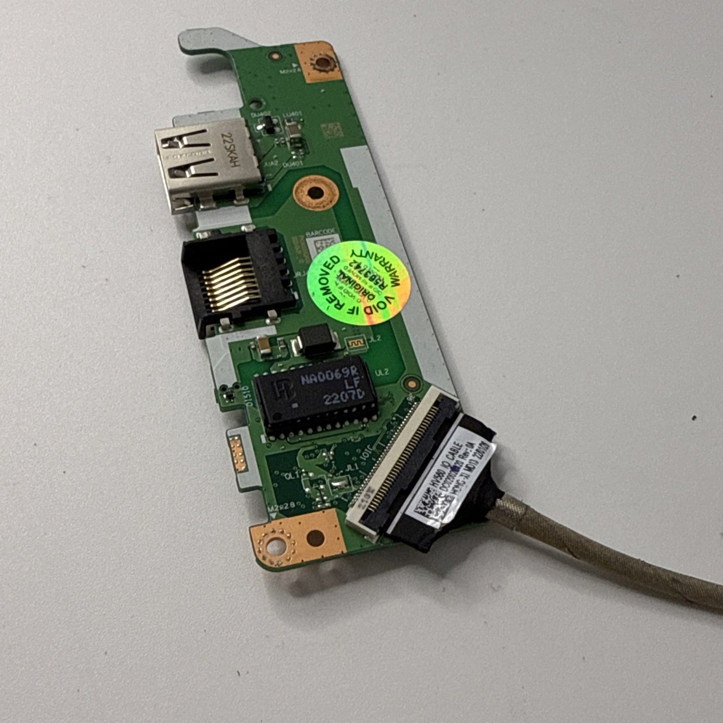 Genuine Lenovo V15 G2-ALC USB I/O Port Board + Cable PK34300QA00