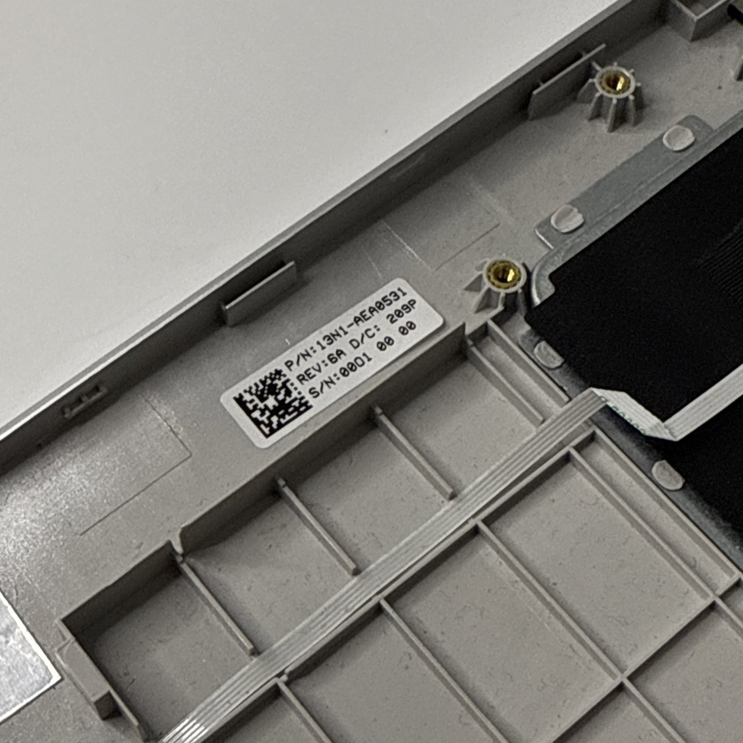 Asus Chromebook C433T Palmrest with UK Keyboard 13N1-AEA0531