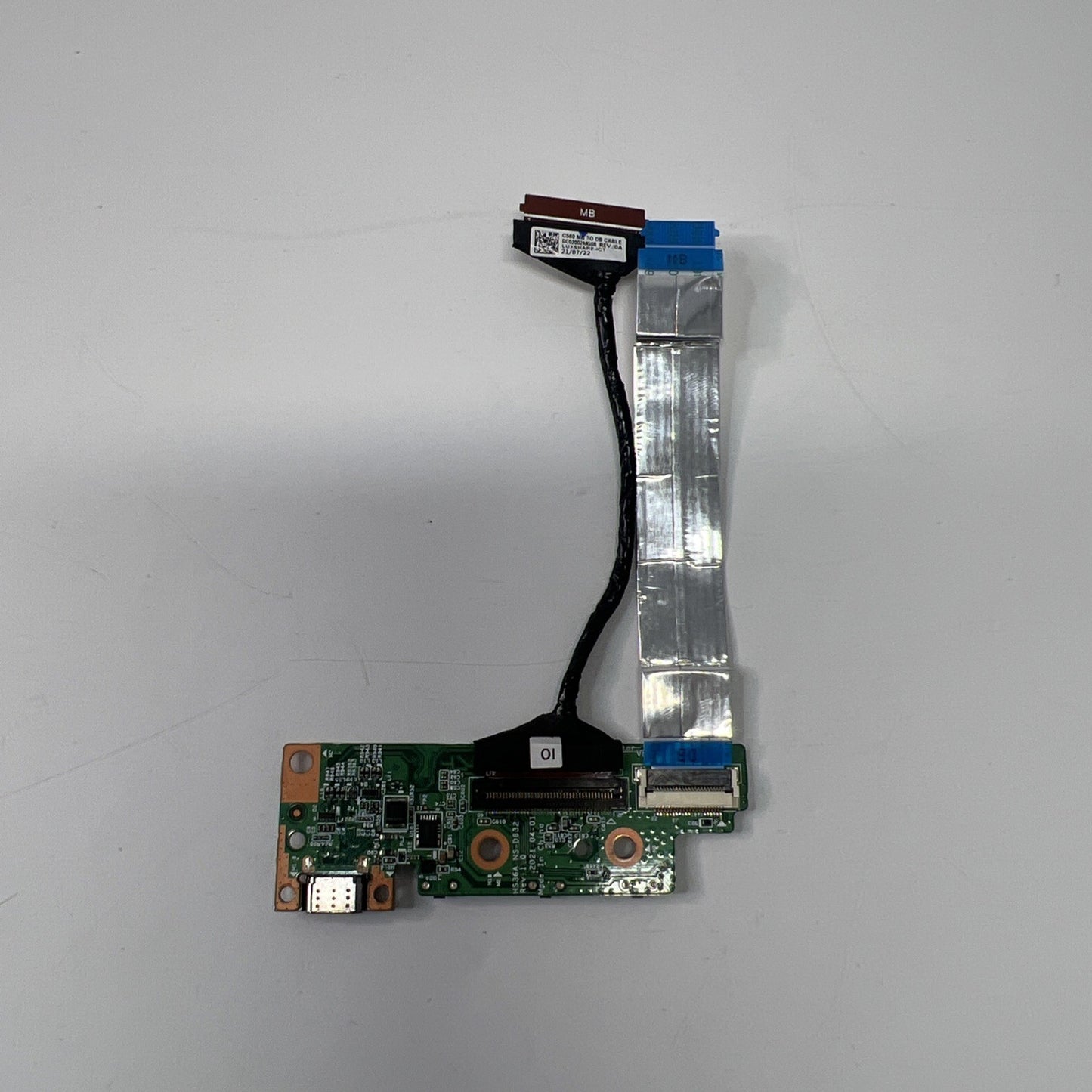 Lenovo IP Flex 5 Chrome 13ITL6 USB-C IO Power Button Board NS-D632