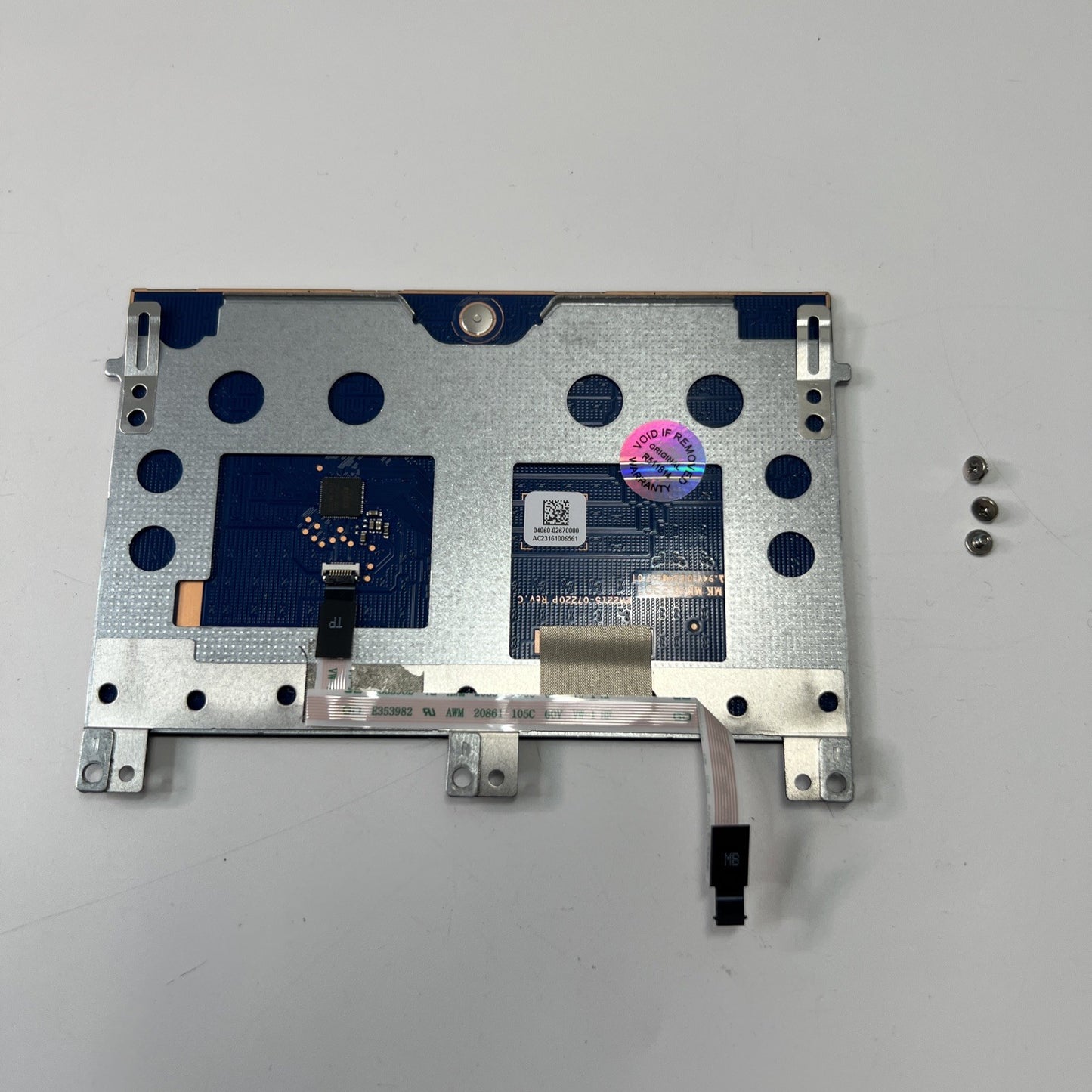 Genuine Asus Vivobook K3605Z Touchpad Trackpad Silver AC23161006561 + Screws