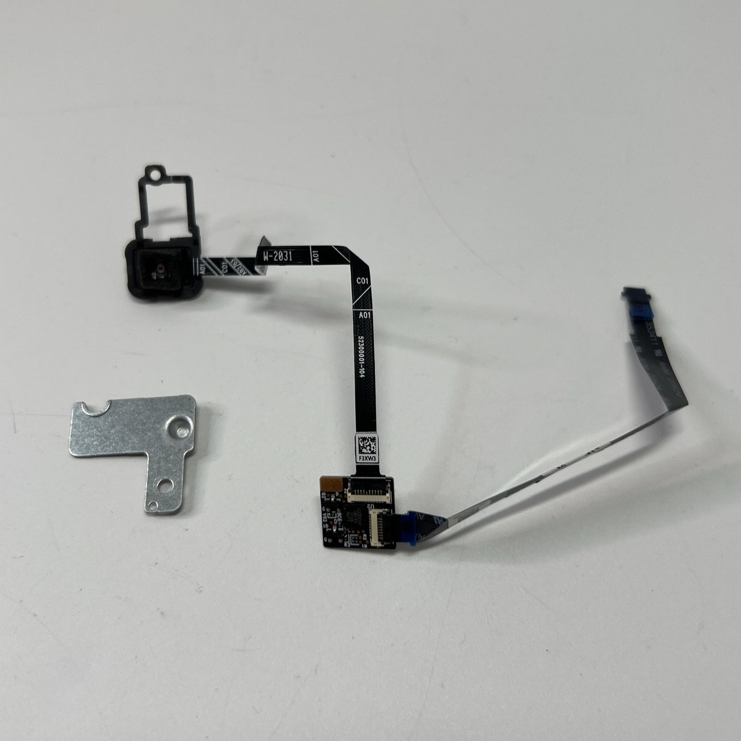 Dell Vostro 15 5501 Power Button Fingerprint Board, Bracket, Micro Board, F3XW38