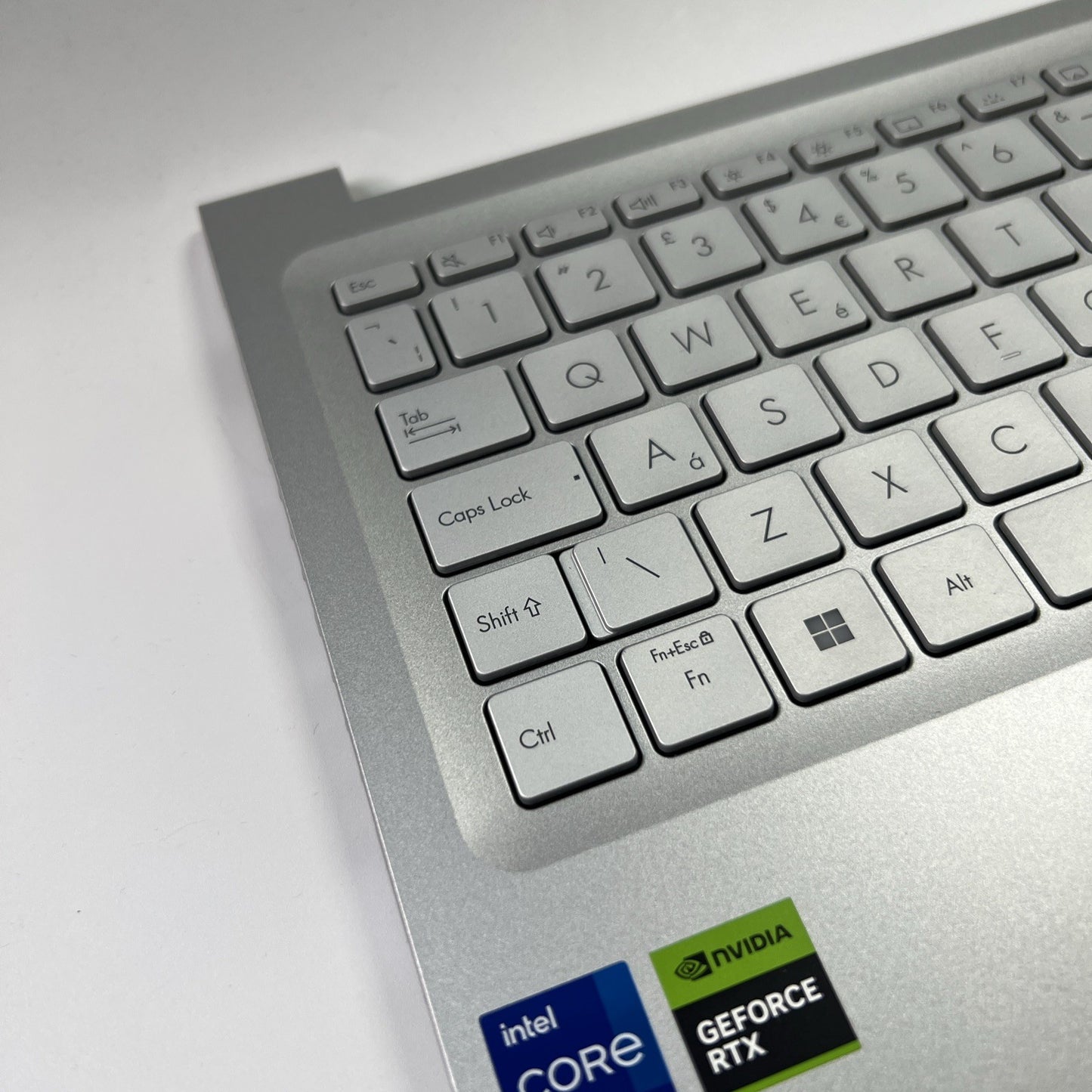 ASUS VivoBook 16X K3605Z UK Keyboard Palmrest Cover Silver
