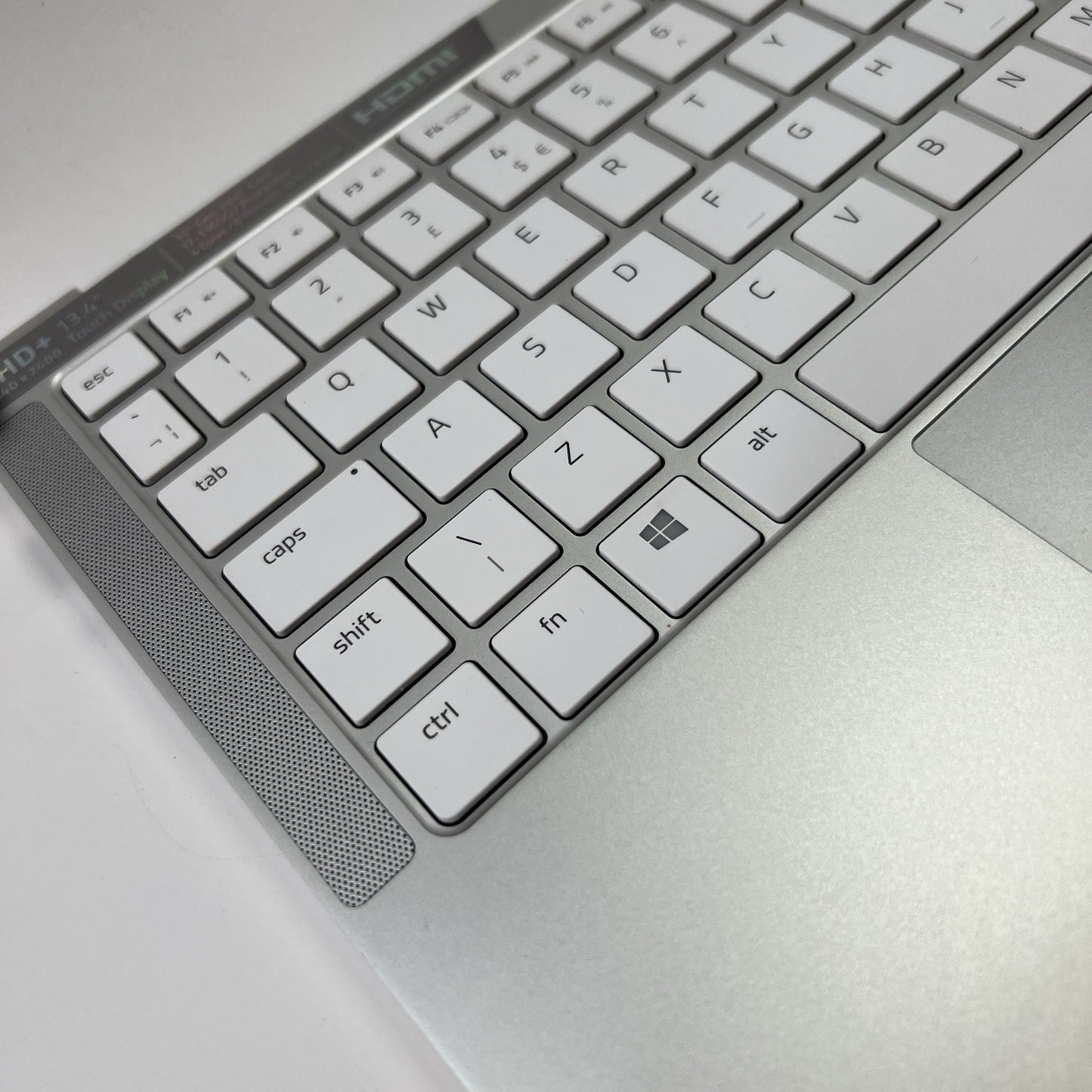 Razer Book 13 RZ09-0357 Genuine Palmrest UK Keyboard Touchpad Silver 13141560