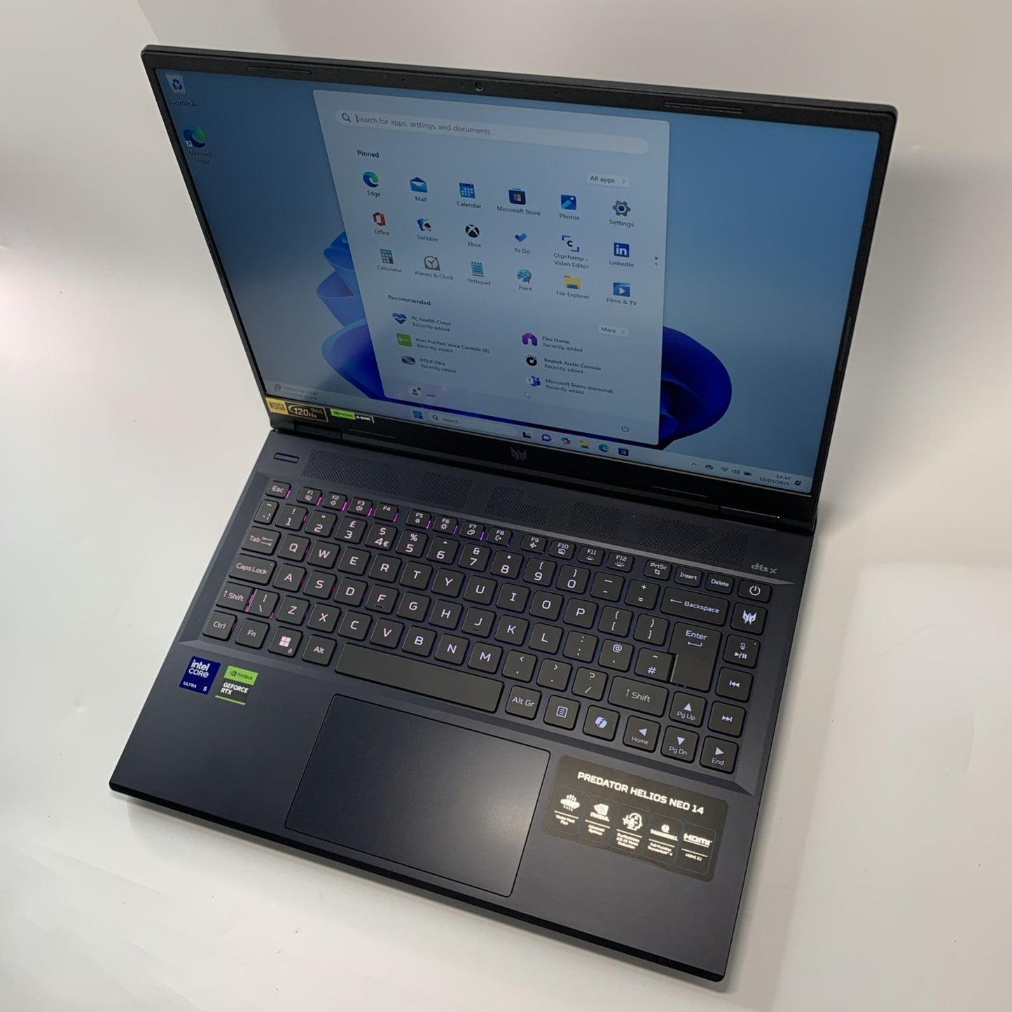 Acer Predator Helios Neo 14 PHN14-51 Ultra 5 125H 16GB 512GB SSD RTX 4060