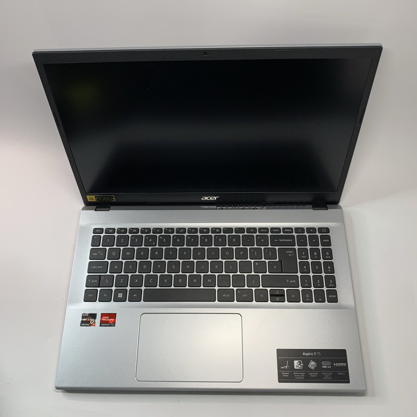 Acer Aspire 3 A315-44P 15.6" Laptop Ryzen 7 -5700U 16GB RAM 1TB SSD Windows 11