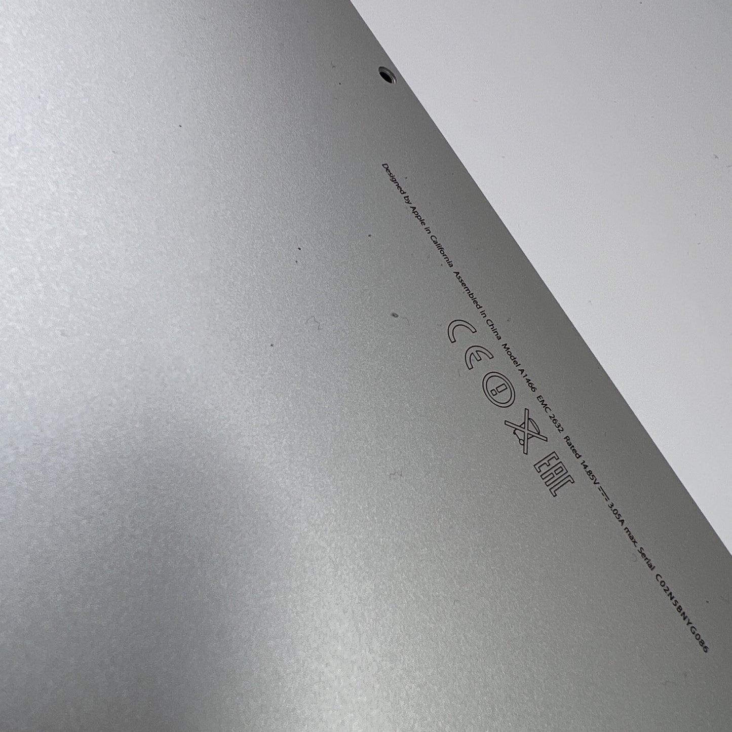 Apple MacBook Air A1466 2013 2014 13" Cover Bottom Base 604-7803-A + Screws