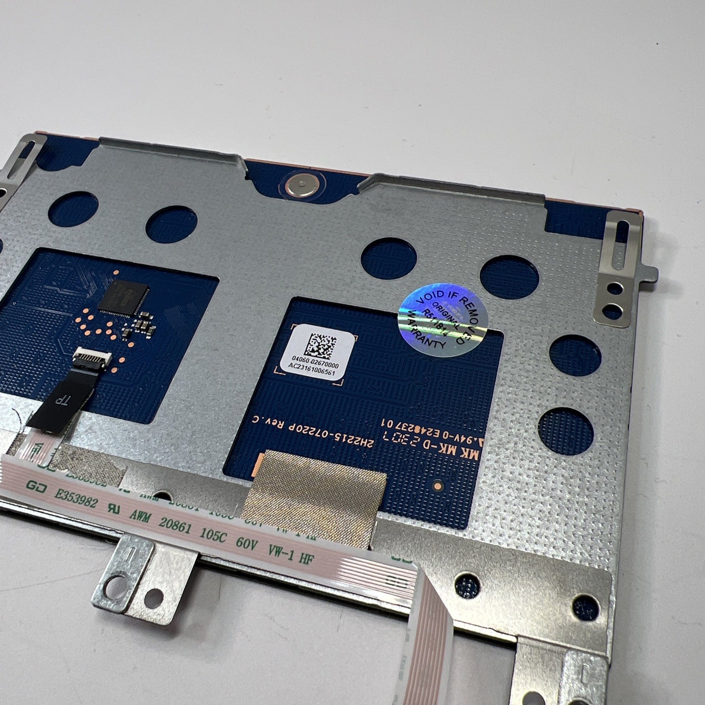 Genuine Asus Vivobook K3605Z Touchpad Trackpad Silver AC23161006561 + Screws