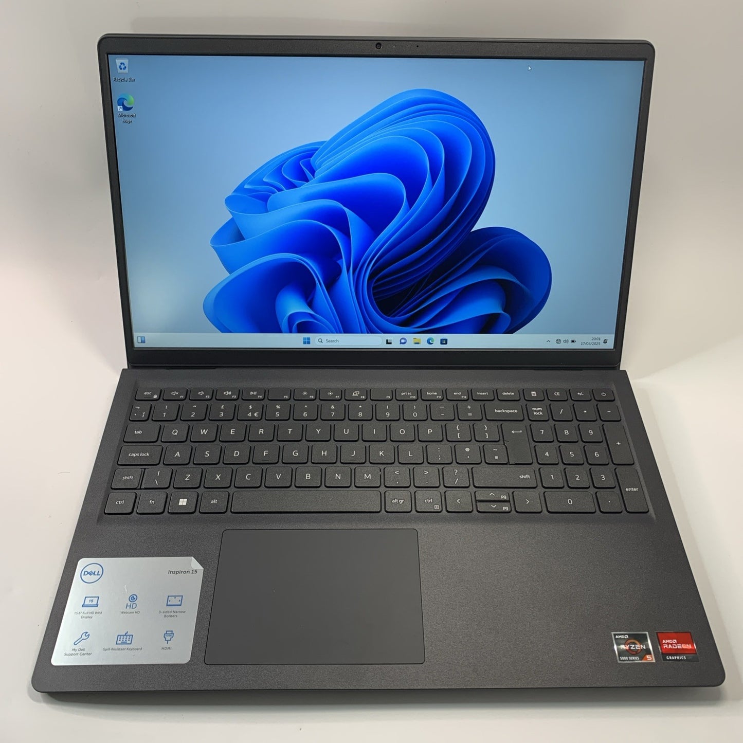 Dell Inspiron 15 3525 15.6" Laptop AMD Ryzen 5 5500U 16GB RAM 512GB SSD Win 11