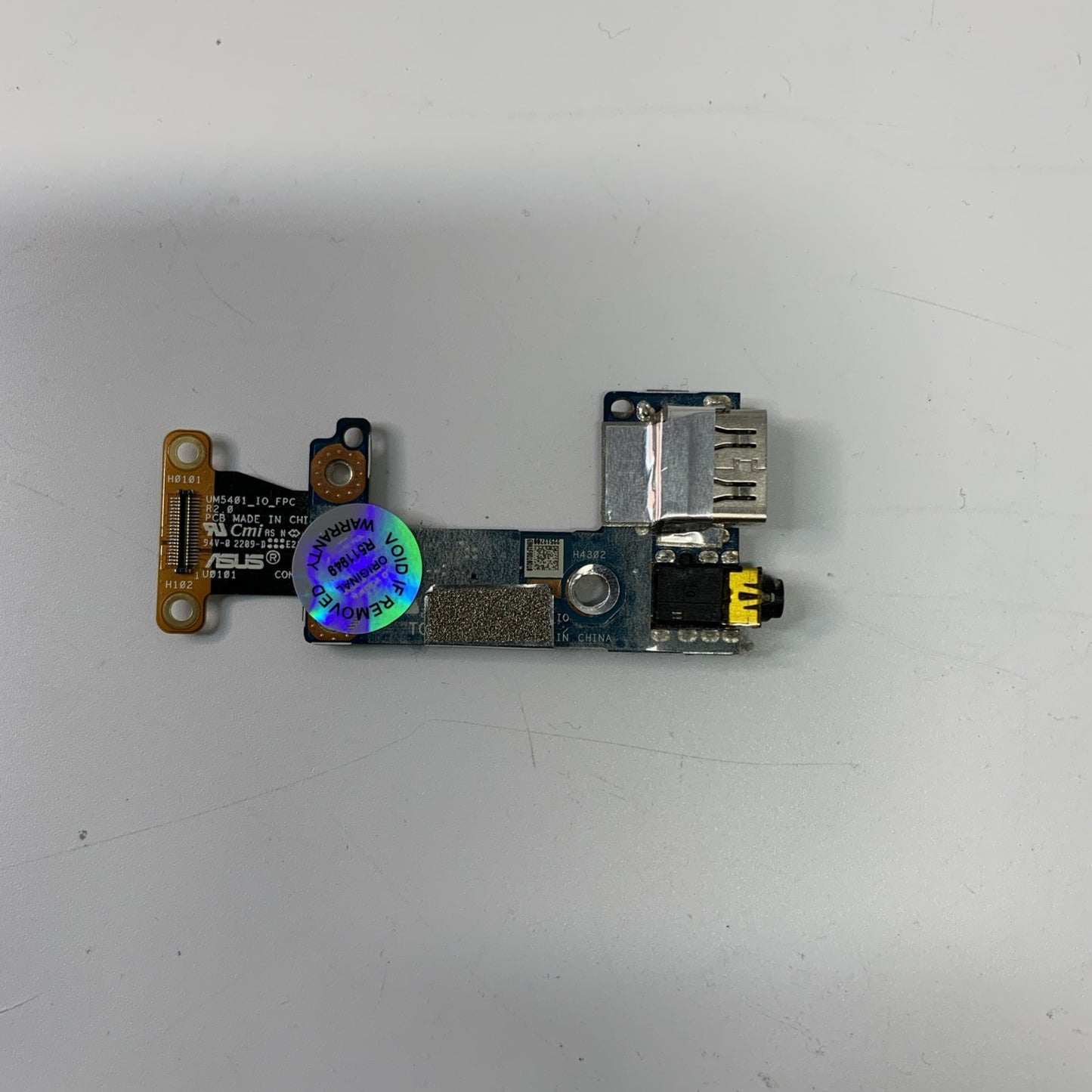 ASUS Zenbook 14 Flip OLED UP5401Z Audio & USB Port Board w/ Cable