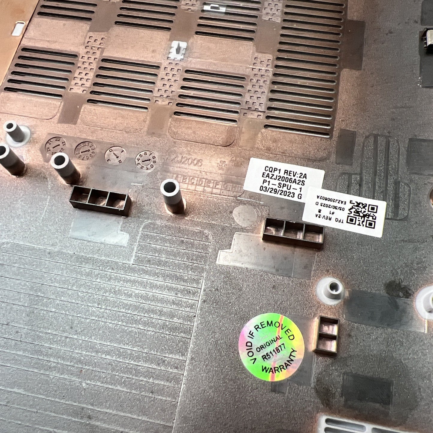 Genuine Asus Vivobook 16X K3605Z Bottom Base Cover Silver EAZJ200602A