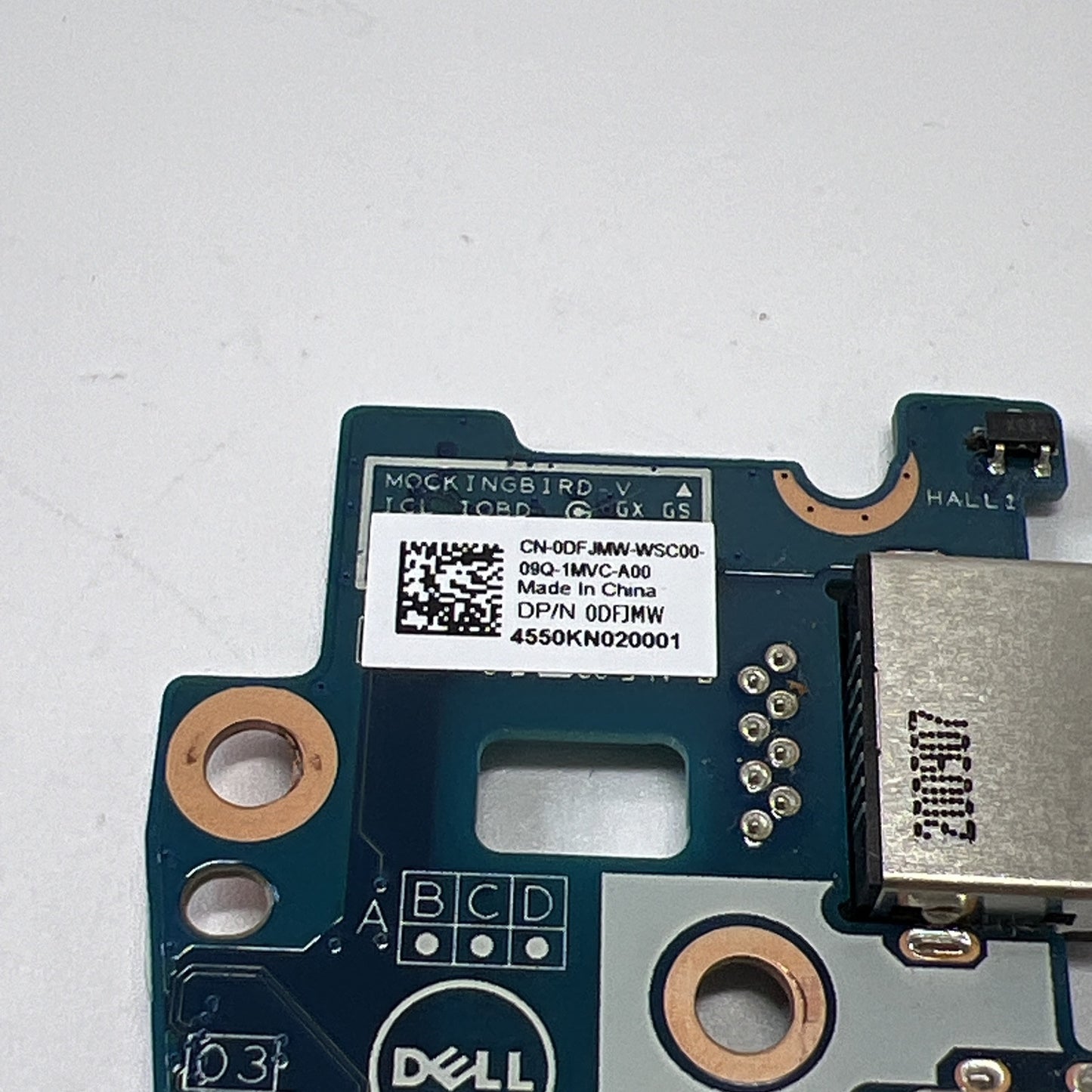 Dell Vostro 5402 Laptop I/O Port Board 0DFJMW DFJMW