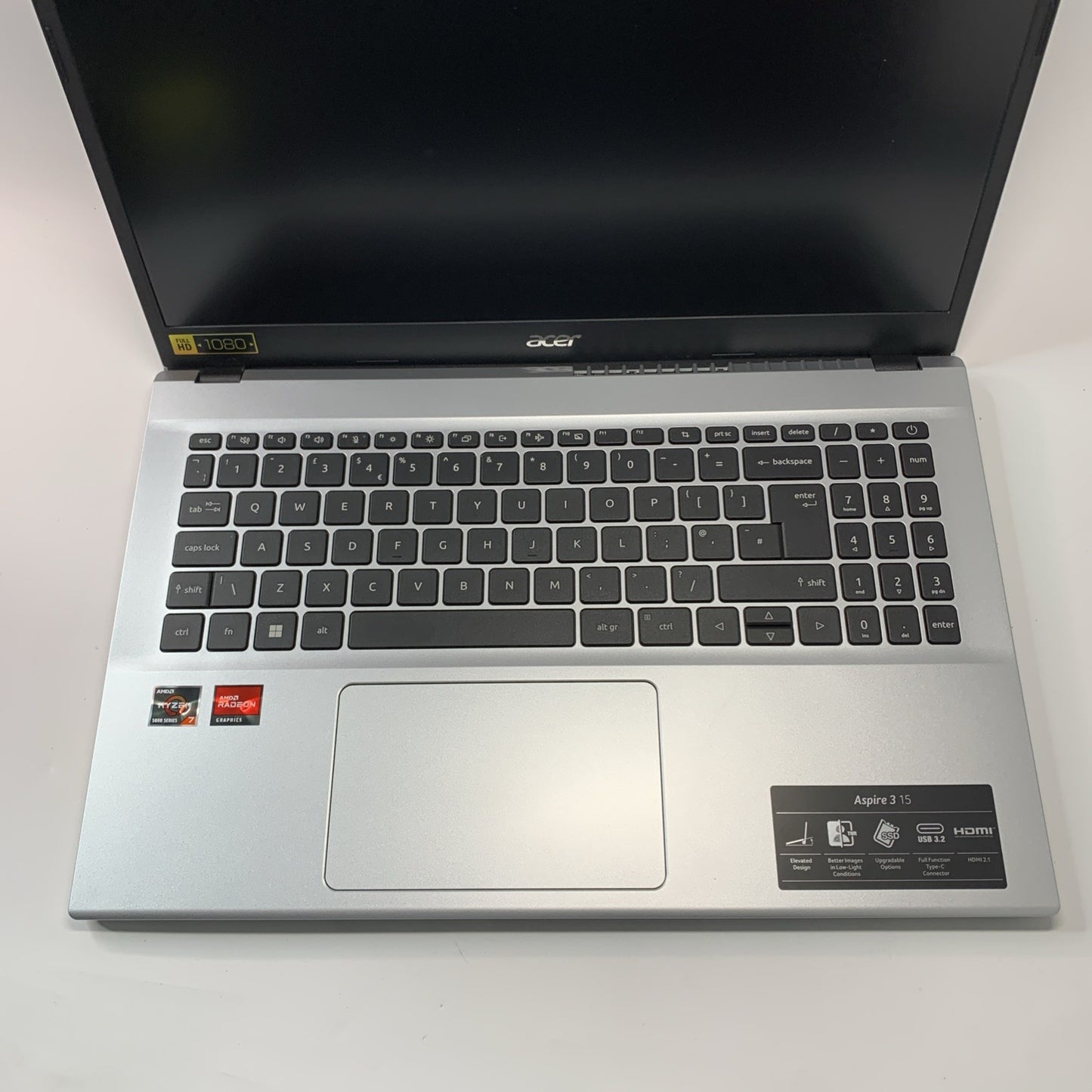 Acer Aspire 3 A315-44P 15.6" Laptop Ryzen 7 -5700U 16GB RAM 1TB SSD Windows 11