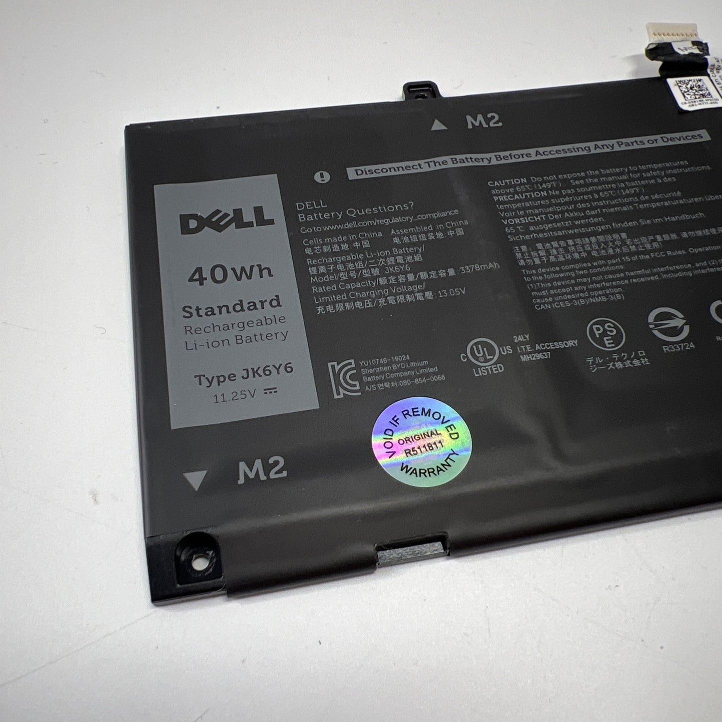 Genuine Dell Vostro 15 5501 Battery JK6Y6 FAIR