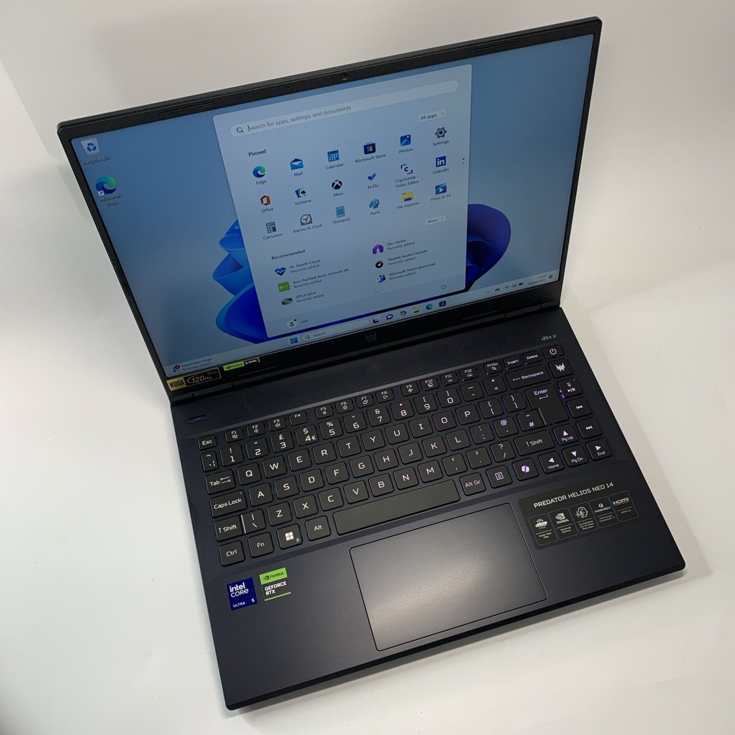 Acer Predator Helios Neo 14 PHN14-51 Ultra 5 125H 16GB 512GB SSD RTX 4060
