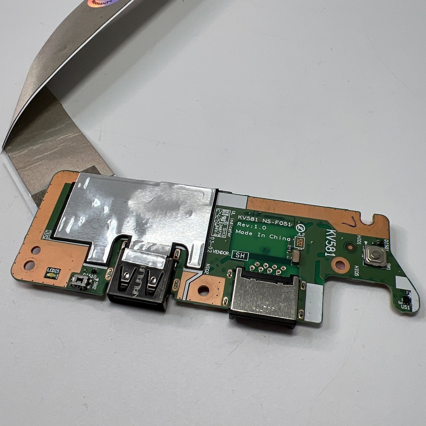 Lenovo V15 G4 AMN USB-A Ethernet Board + Connector