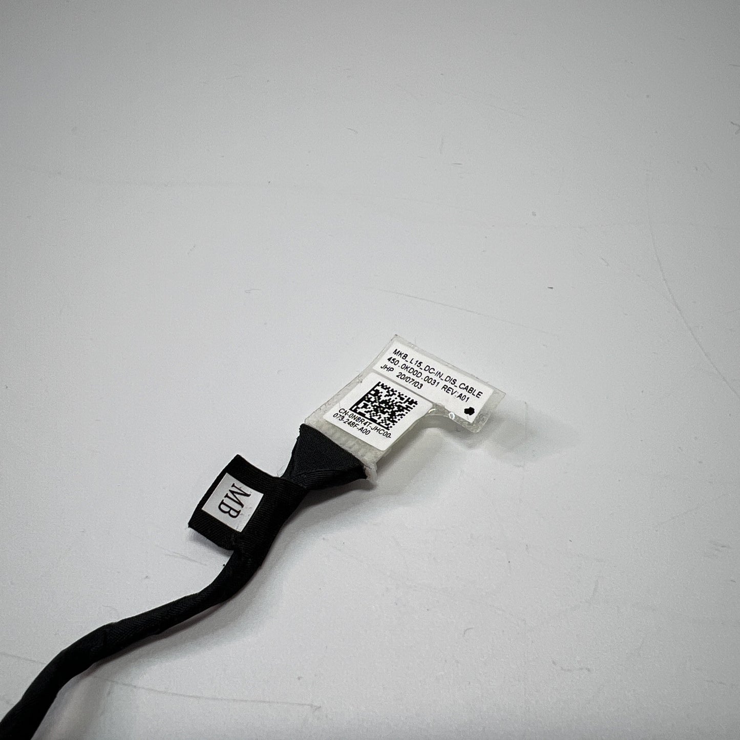 Genuine Dell Vostro 15 5501 DC Jack Cable Charging Port Power Socket 0N8R4T