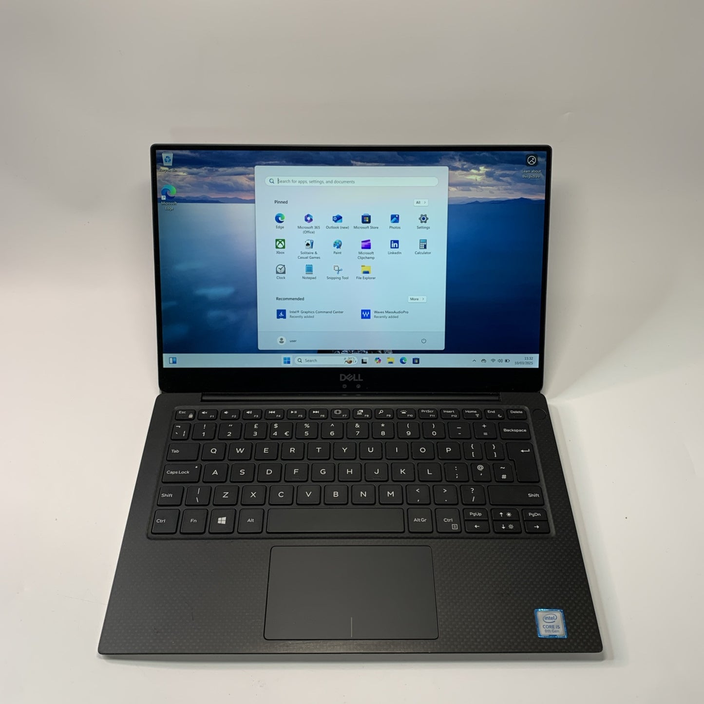 Dell XPS 13 9370 13.3" Laptop Intel Core i5-8250U 8GB RAM 256GB SSD Windows 11