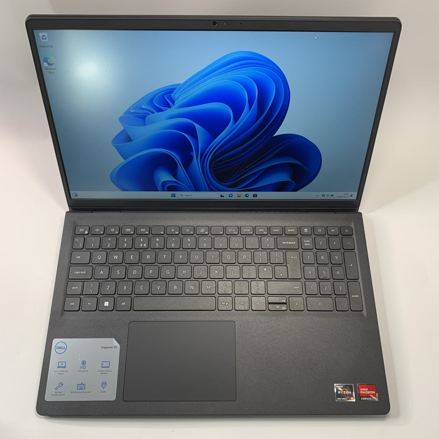 Dell Inspiron 15 3525 15.6" Laptop AMD Ryzen 5 5500U 16GB RAM 512GB SSD Win 11