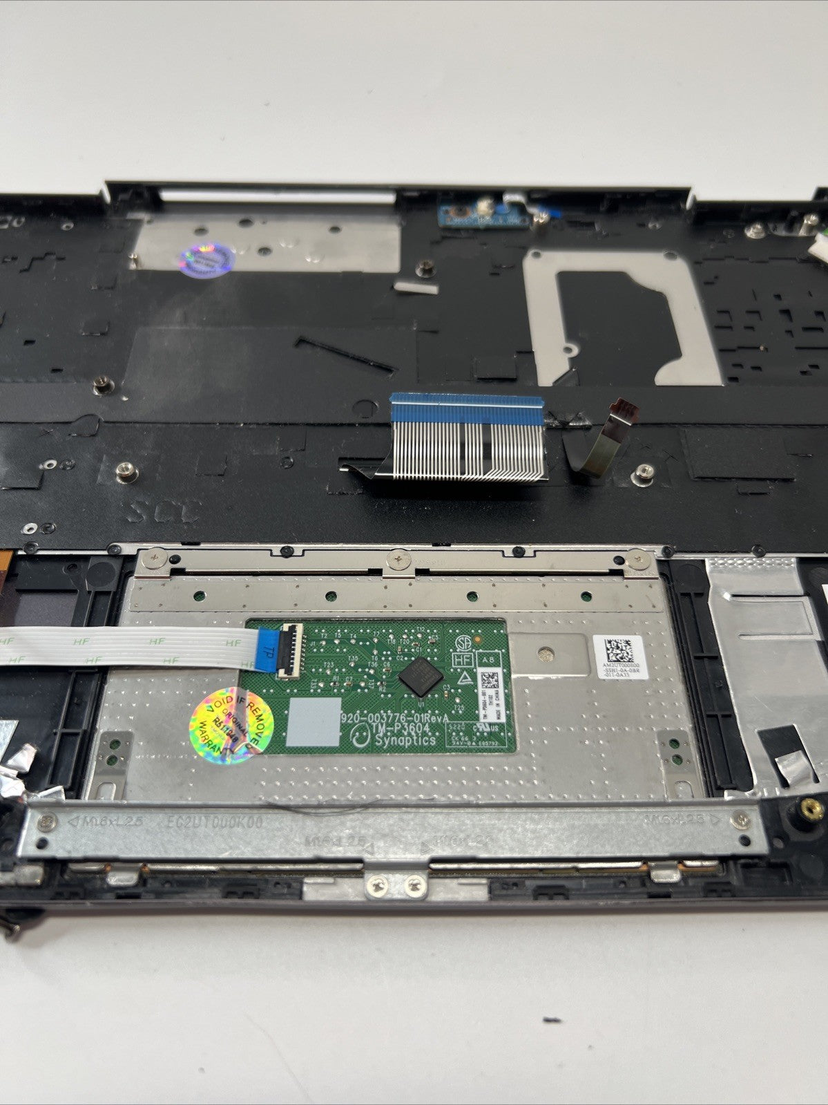 Genuine HP Envy X360 13-AY0XXX Palmrest Assembly UK Keyboard, Touchpad